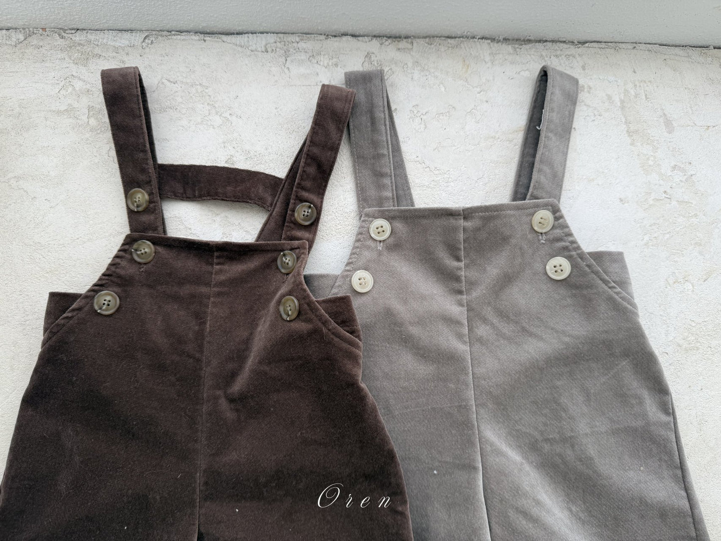 (予約) OREN / Tarte Corduroy Overalls