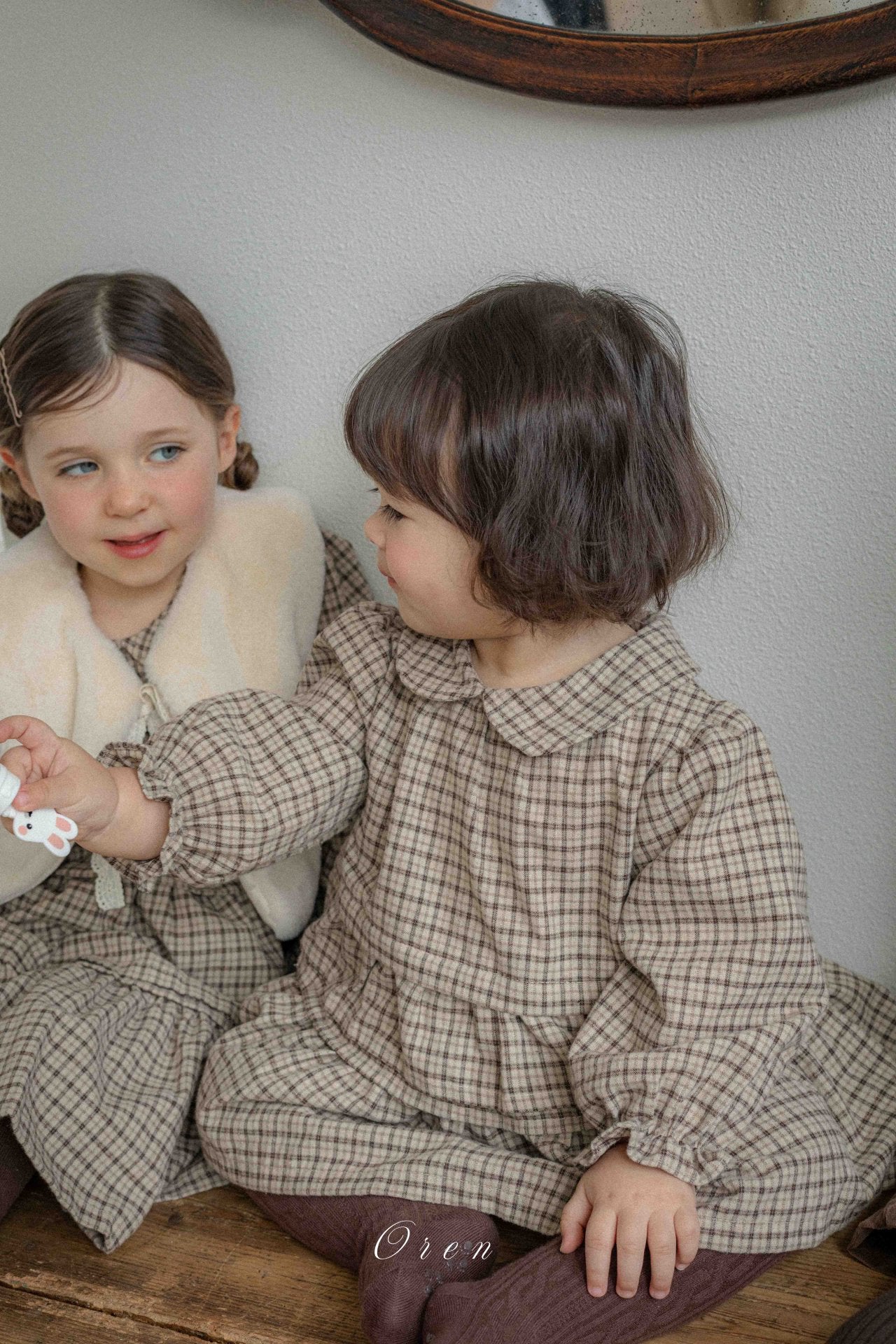 (予約) OREN /  Brioche Check Dress Bloomers