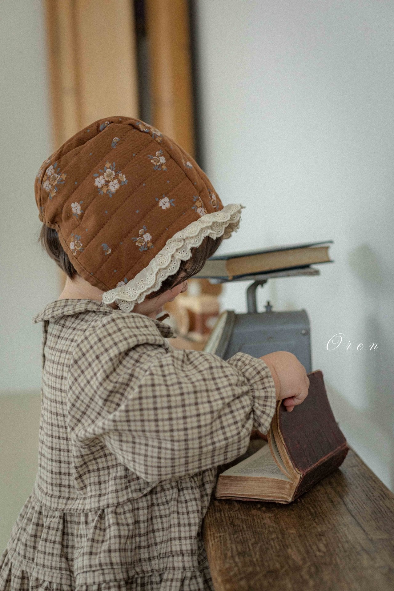 (予約) OREN /  Brioche Check Dress Bloomers