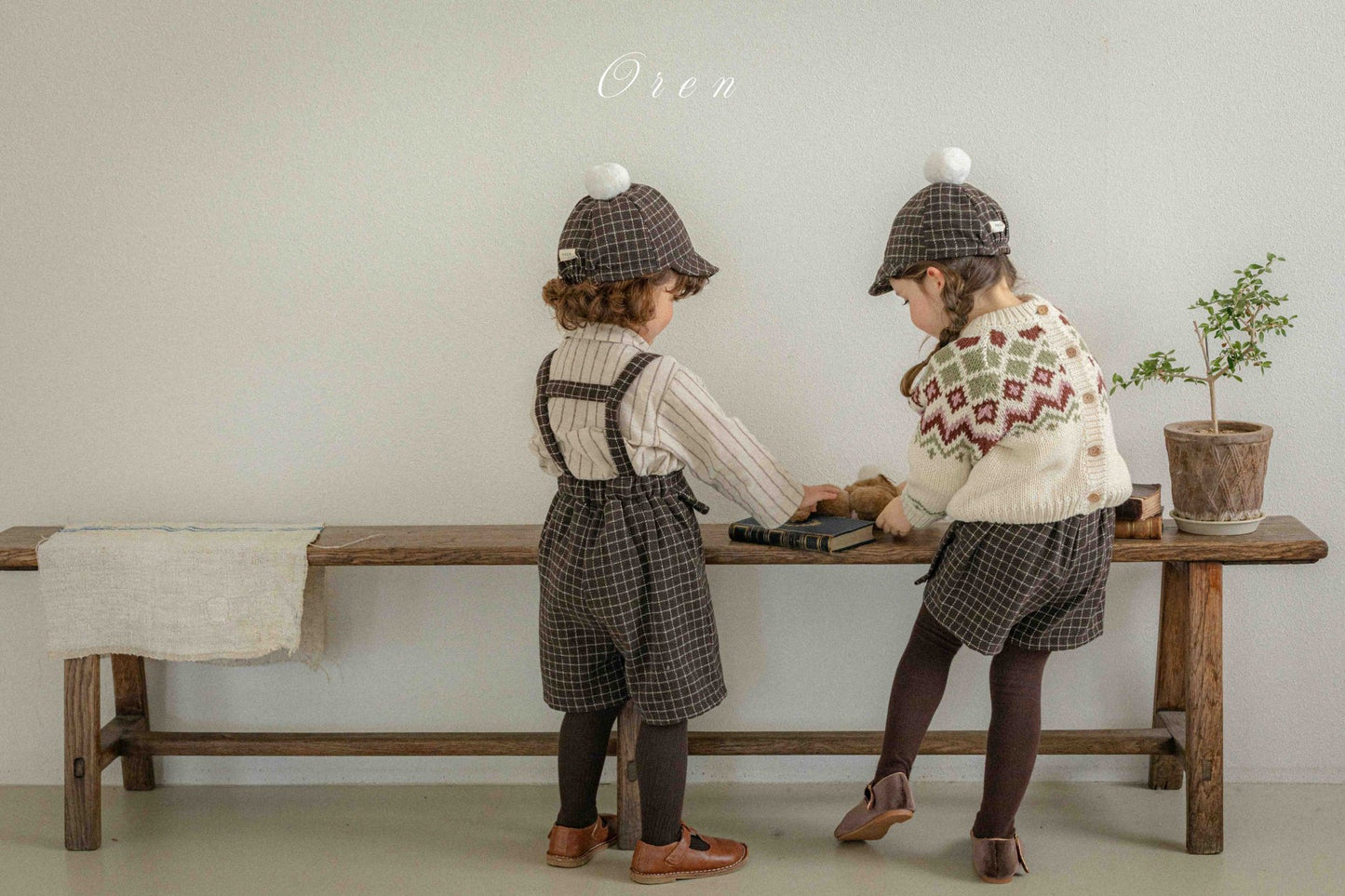 (予約) OREN / Reversible Knit Cardigan (2-Way)
