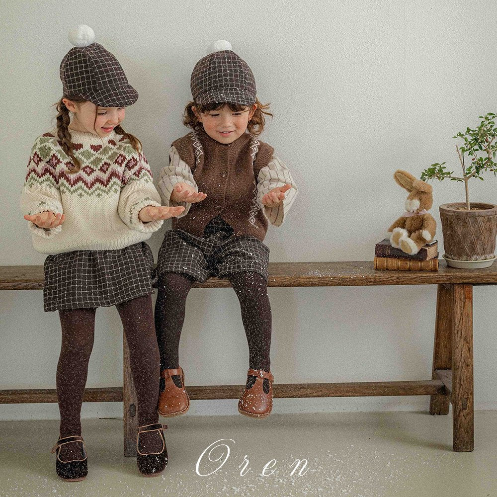 (予約) OREN / Reversible Knit Cardigan (2-Way)