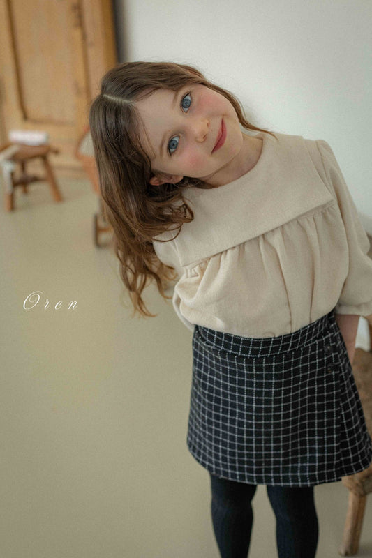 (予約) OREN /  Miel Check Culottes