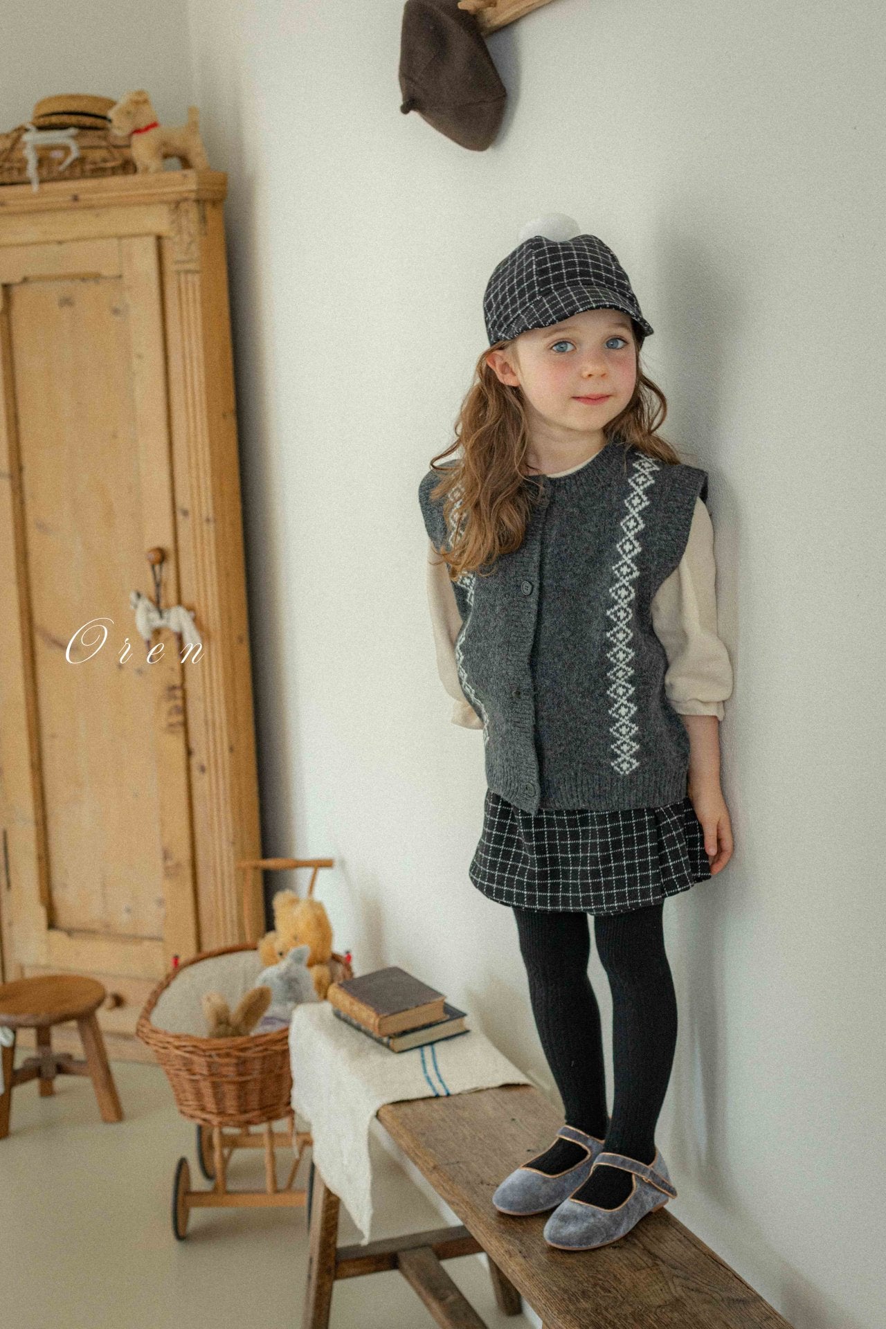 (予約) OREN /  Nattu Knit Vest
