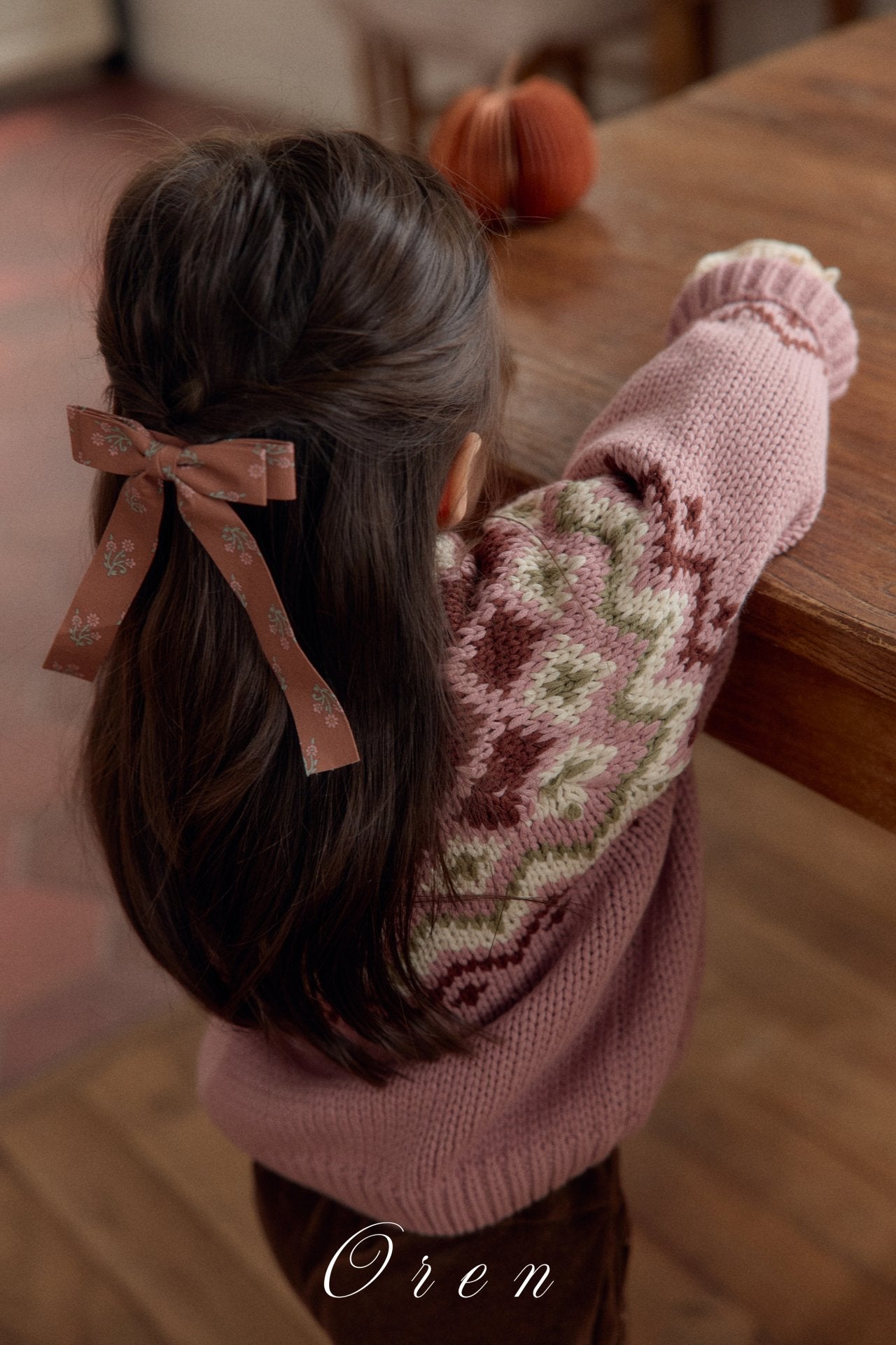 (予約) OREN / Reversible Knit Cardigan (2-Way)