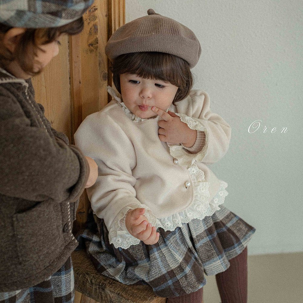 (予約) OREN /  Blanc Knit Beret