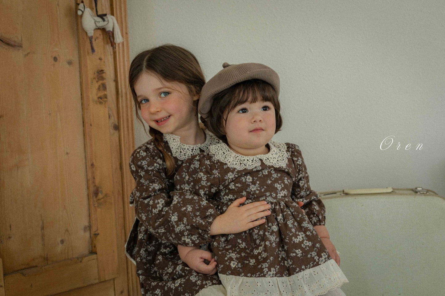 (予約) OREN /  Serena Flower Padded Dress