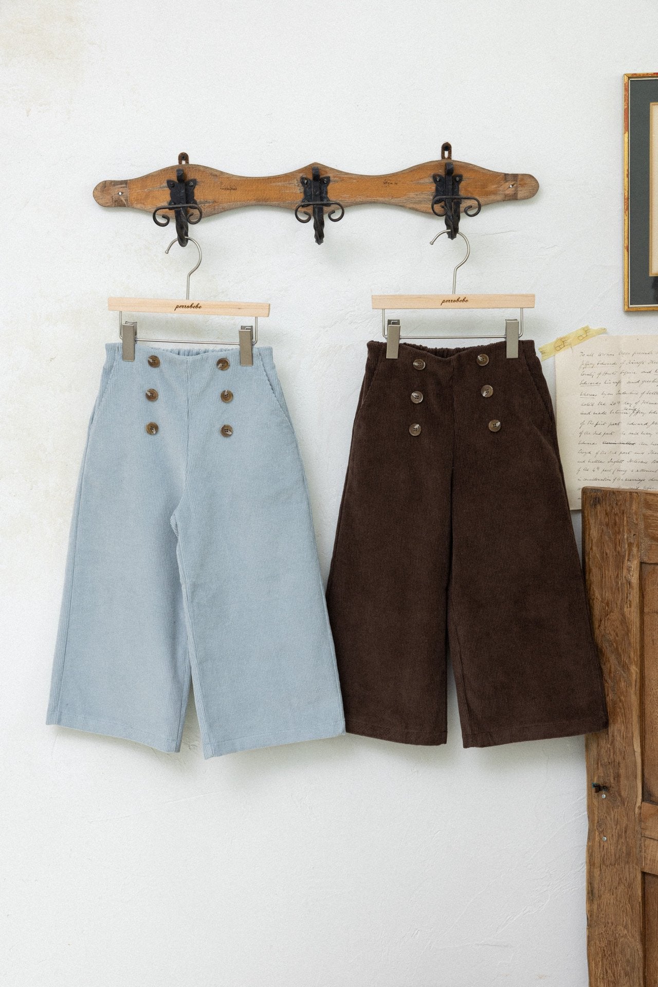 (予約) perro bebe / Mandy Coduroy Pants