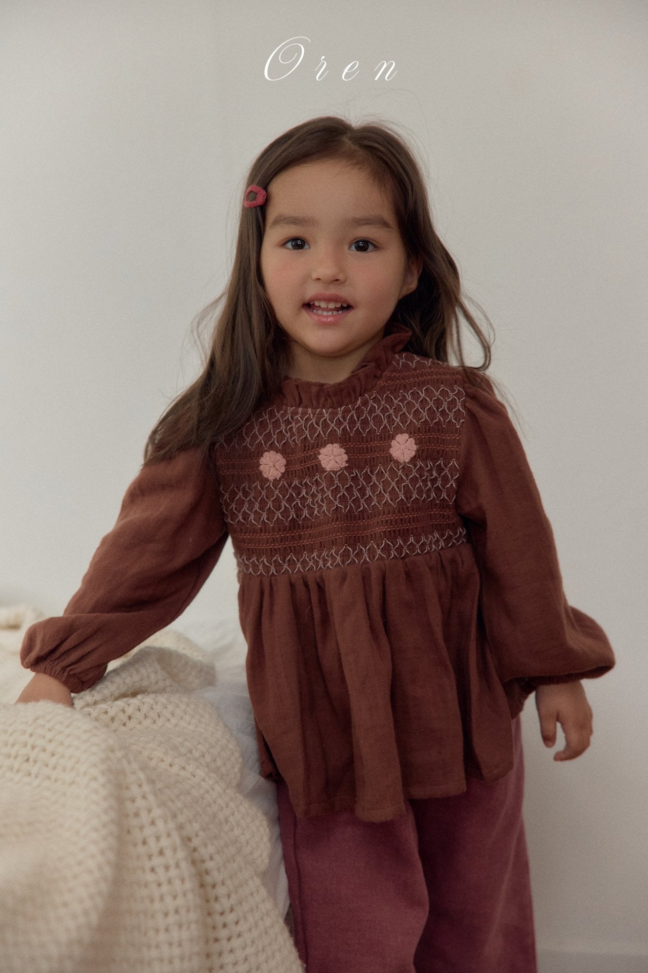 (予約)OREN / Rowan Smoked Blouse