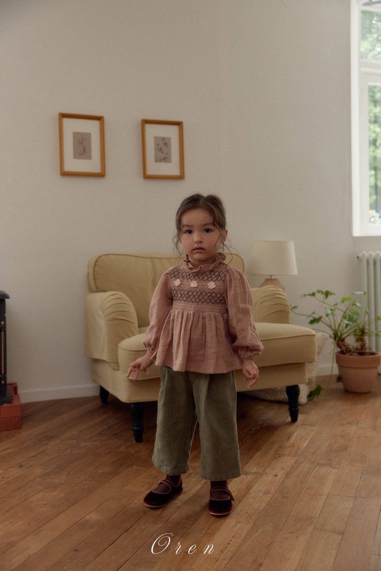 (予約)OREN / Rowan Smoked Blouse