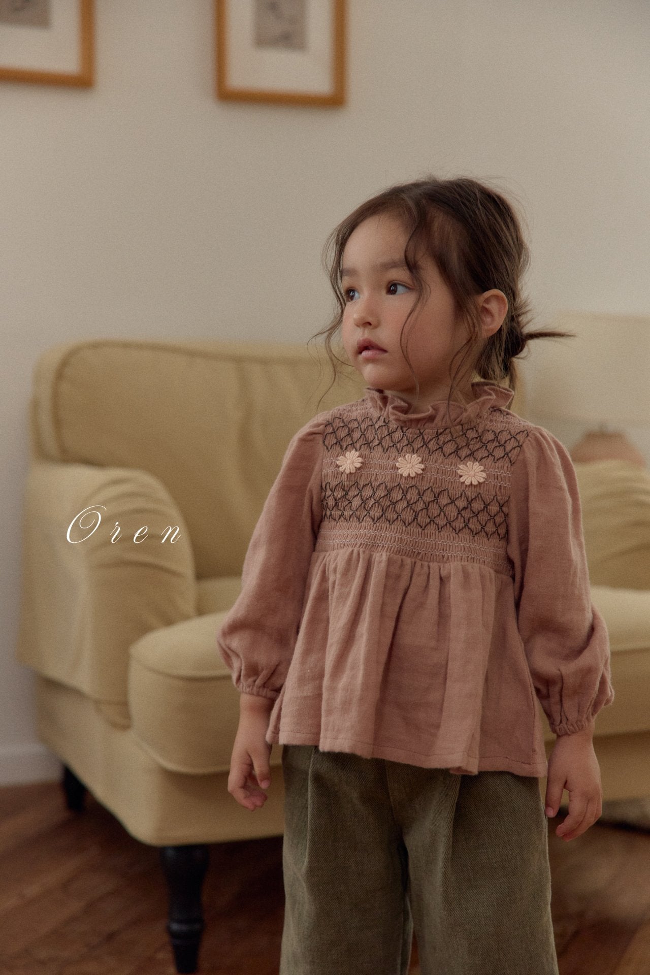 (予約)OREN / Rowan Smoked Blouse