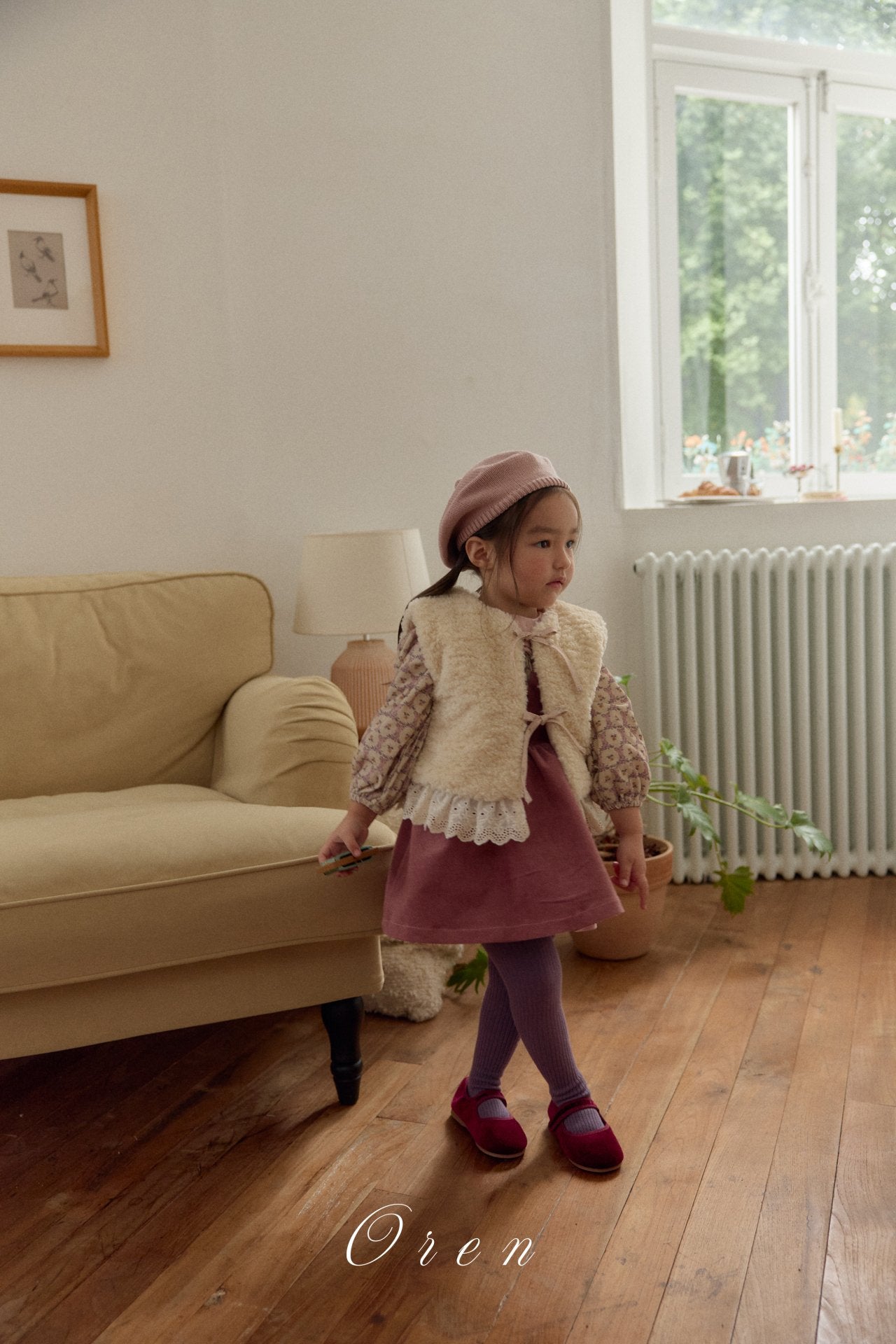 (予約)OREN / Bianca Fur Vest