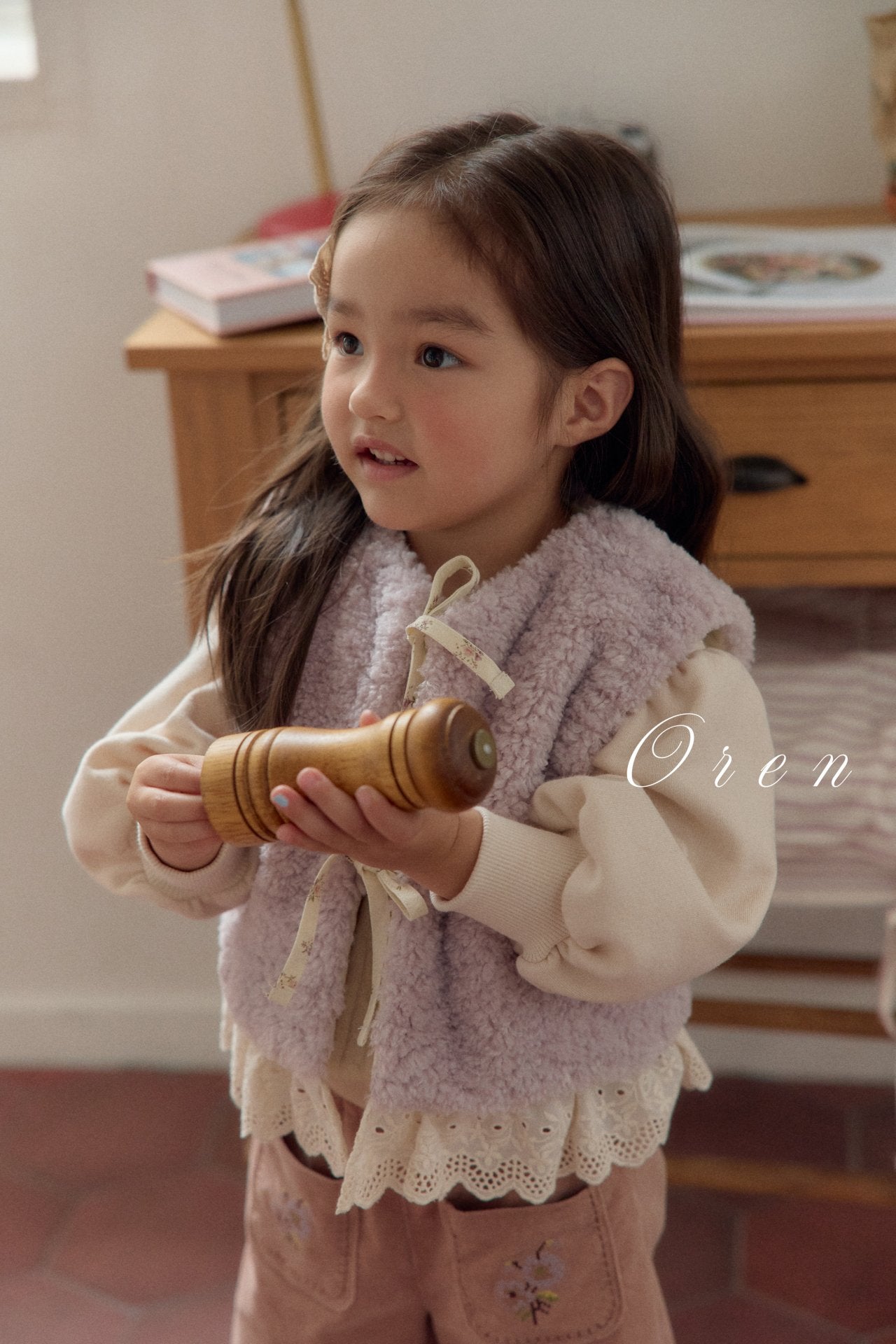 (予約)OREN / Bianca Fur Vest