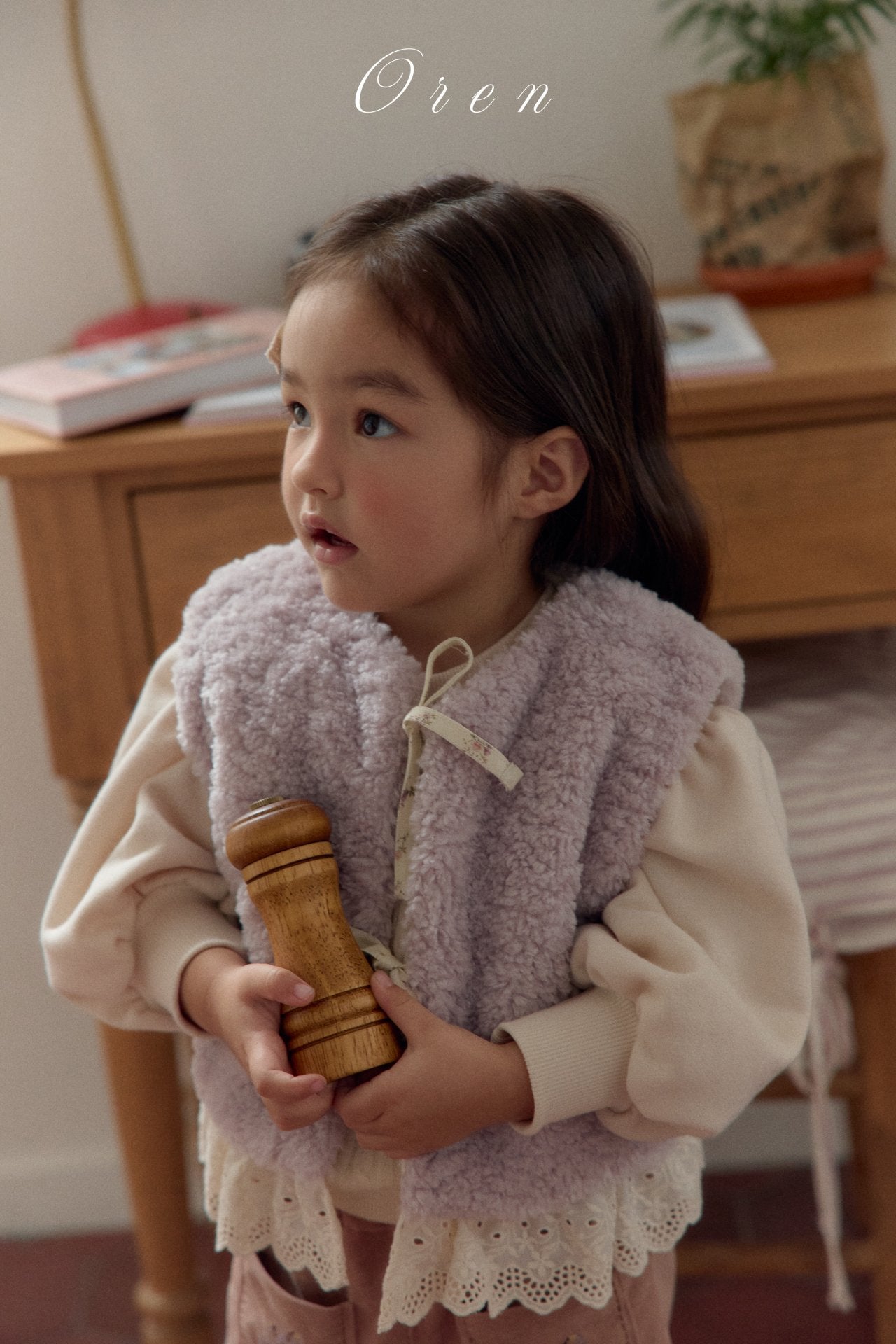 (予約)OREN / Bianca Fur Vest
