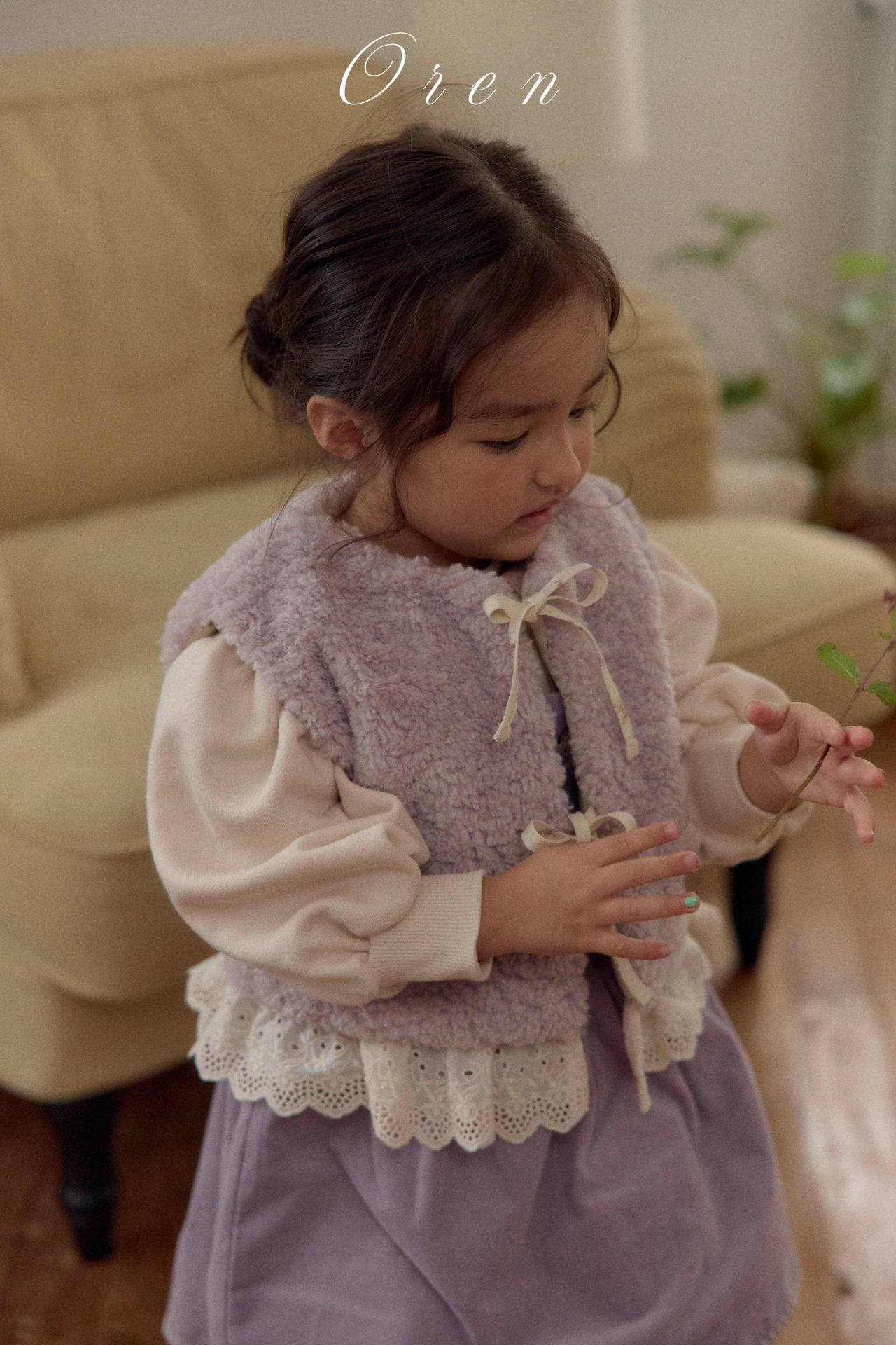 (予約)OREN / Bianca Fur Vest