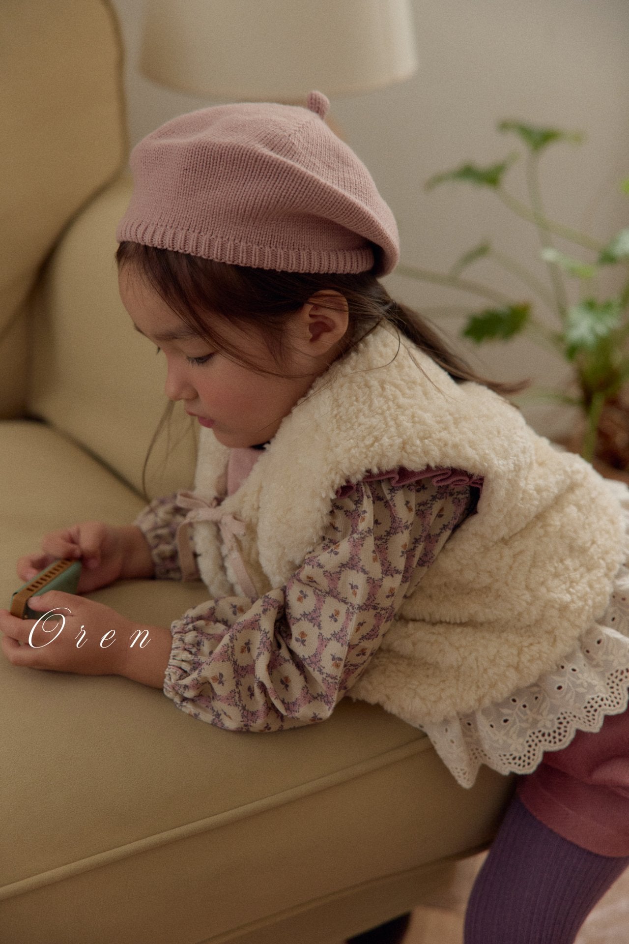 (予約)OREN / Bianca Fur Vest