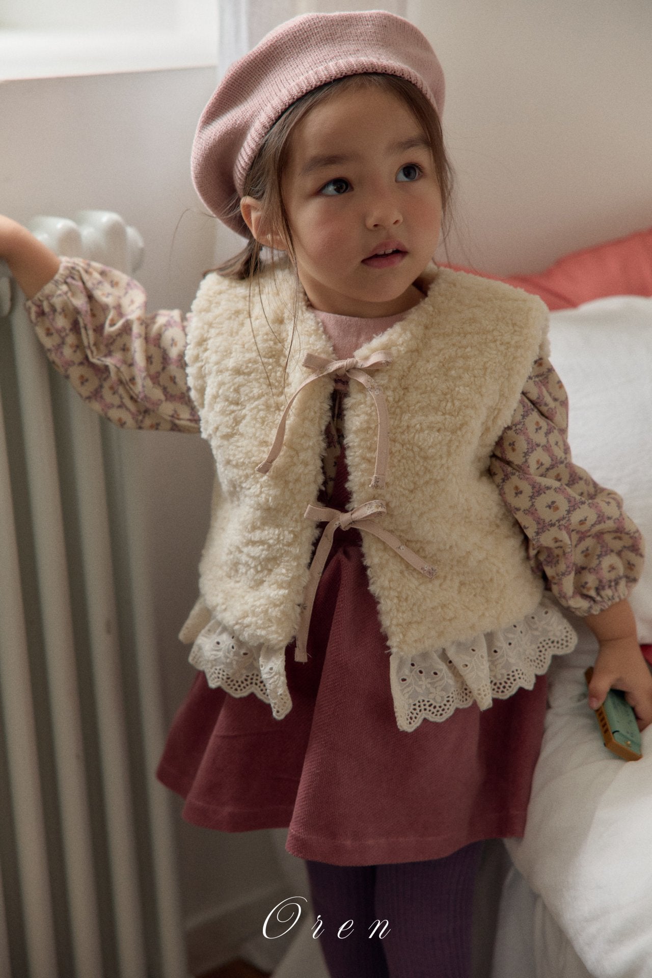 (予約)OREN / Bianca Fur Vest