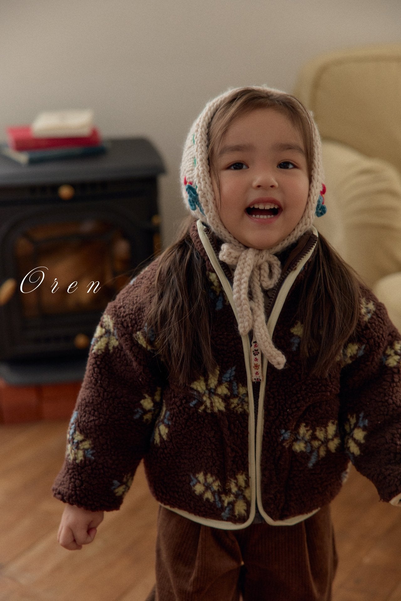 (予約)OREN / Melo Flower Dumble Jumper