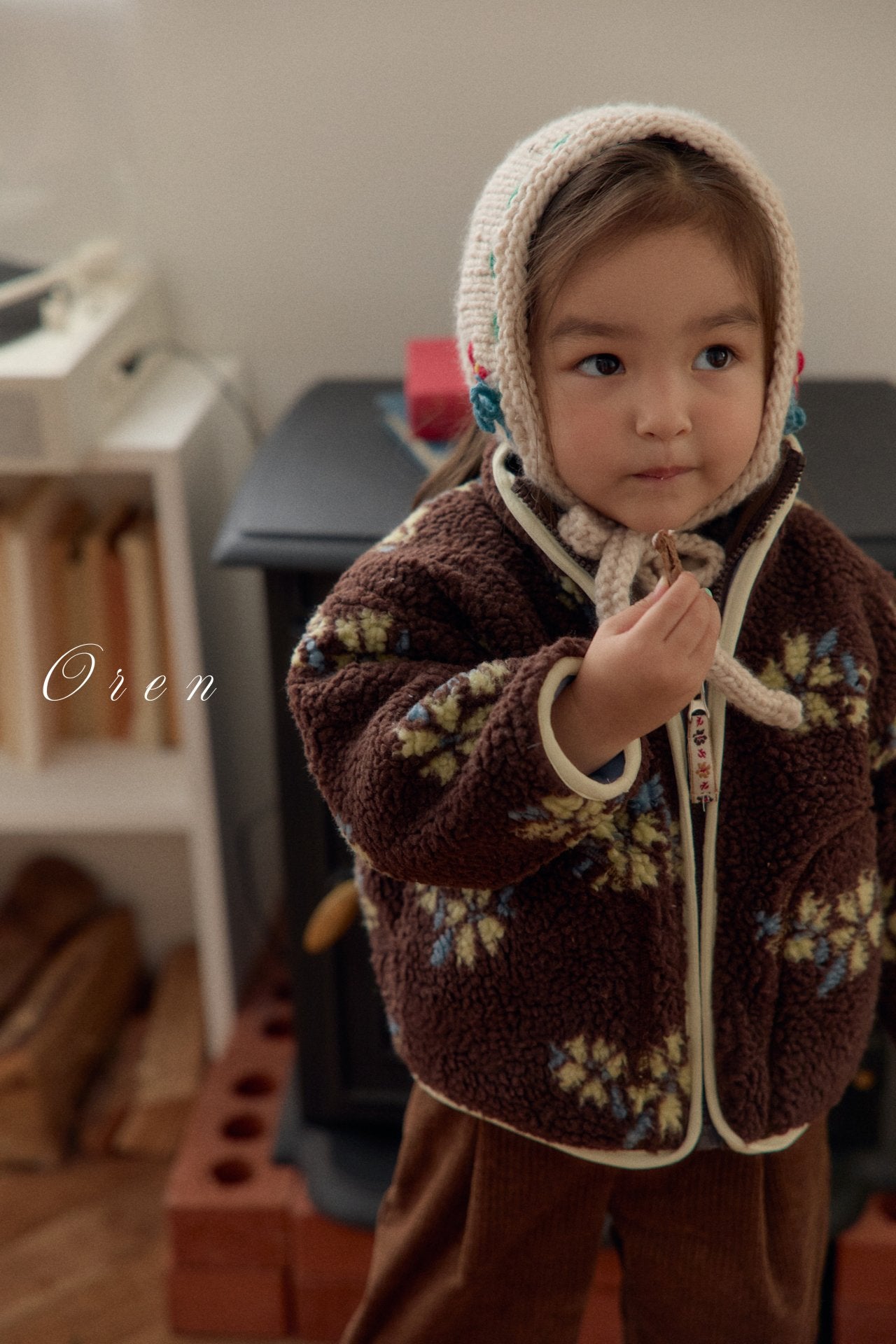(予約)OREN / Melo Flower Dumble Jumper