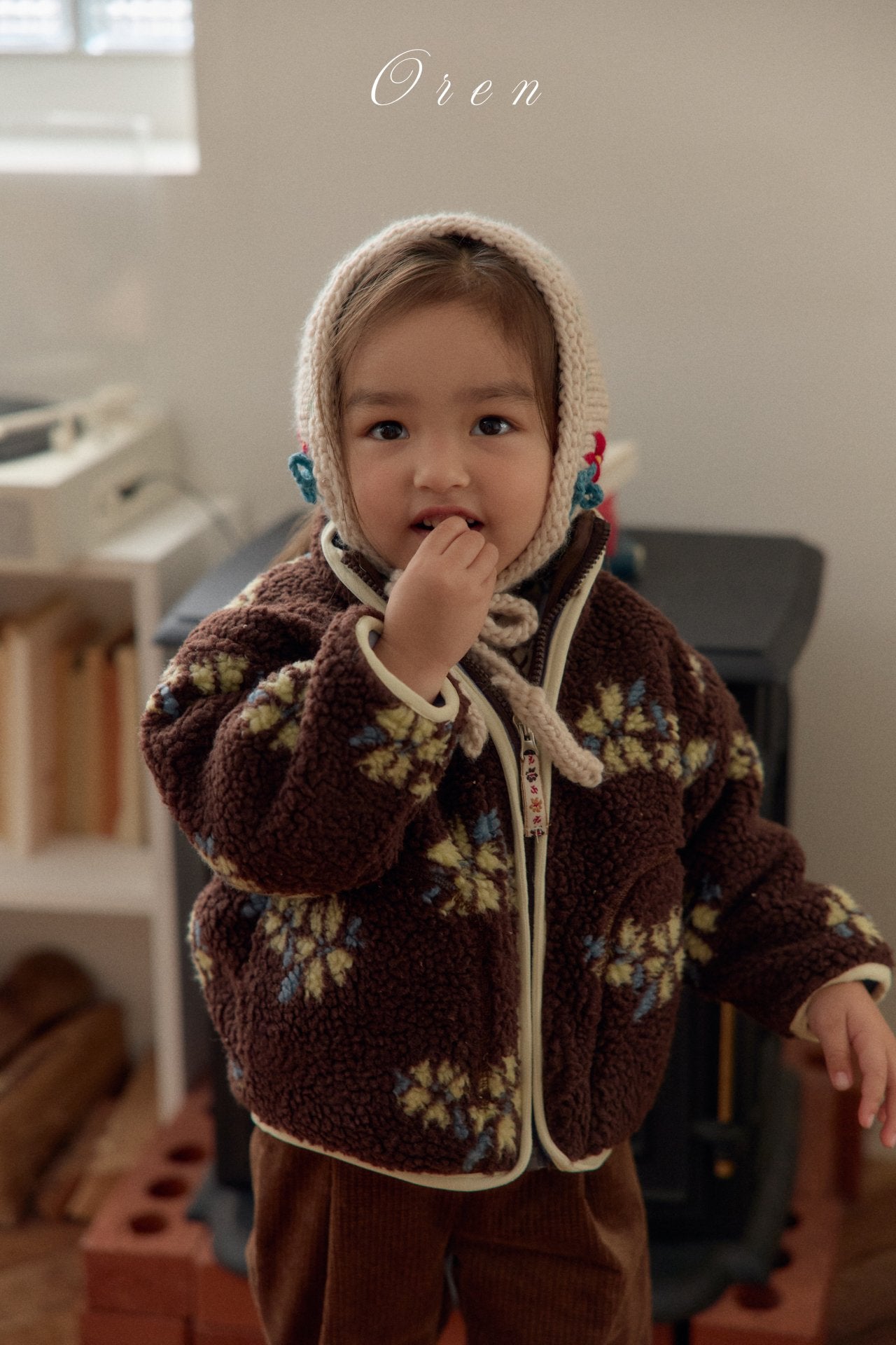 (予約)OREN / Melo Flower Dumble Jumper