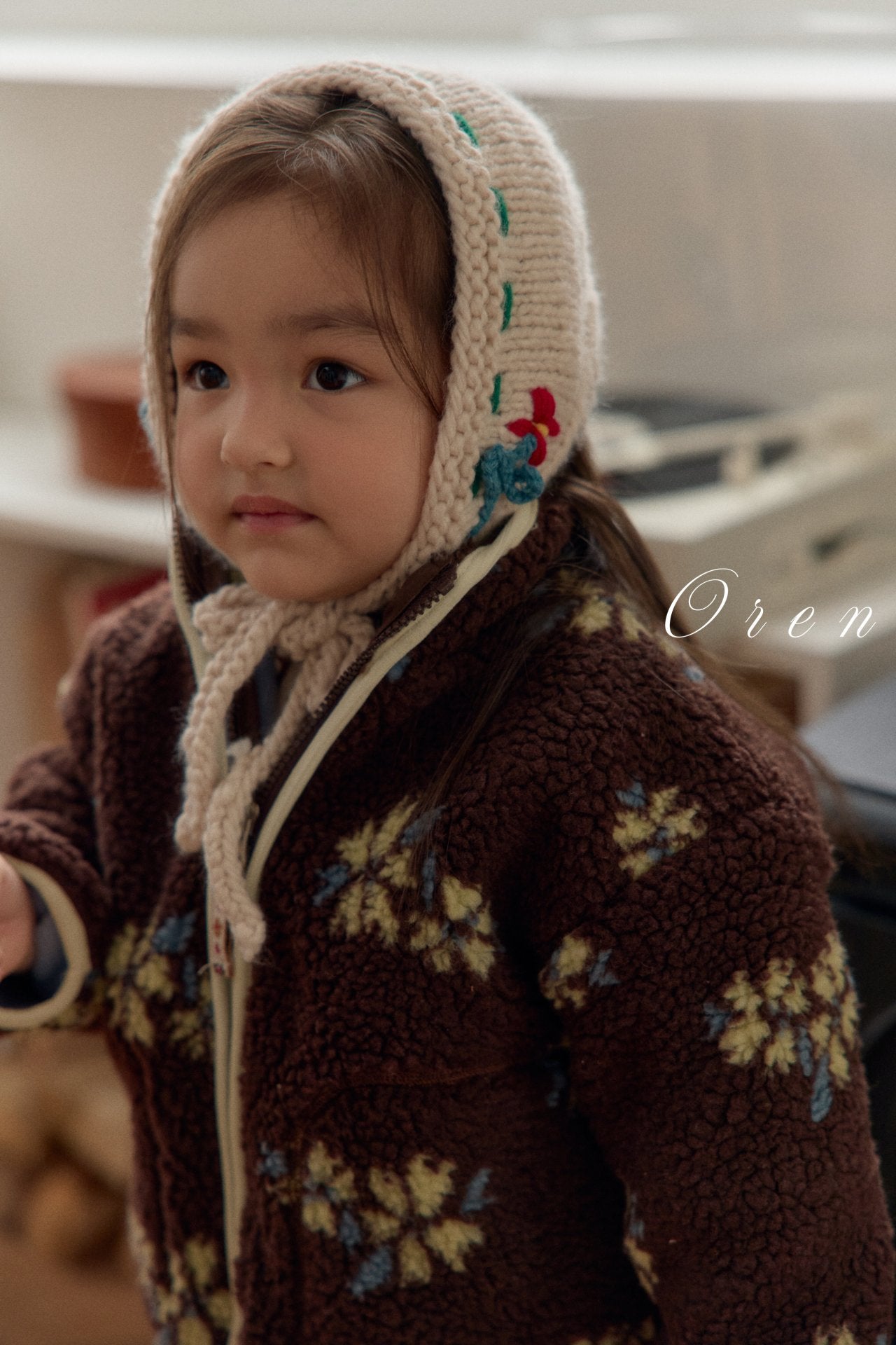 (予約)OREN / Melo Flower Dumble Jumper