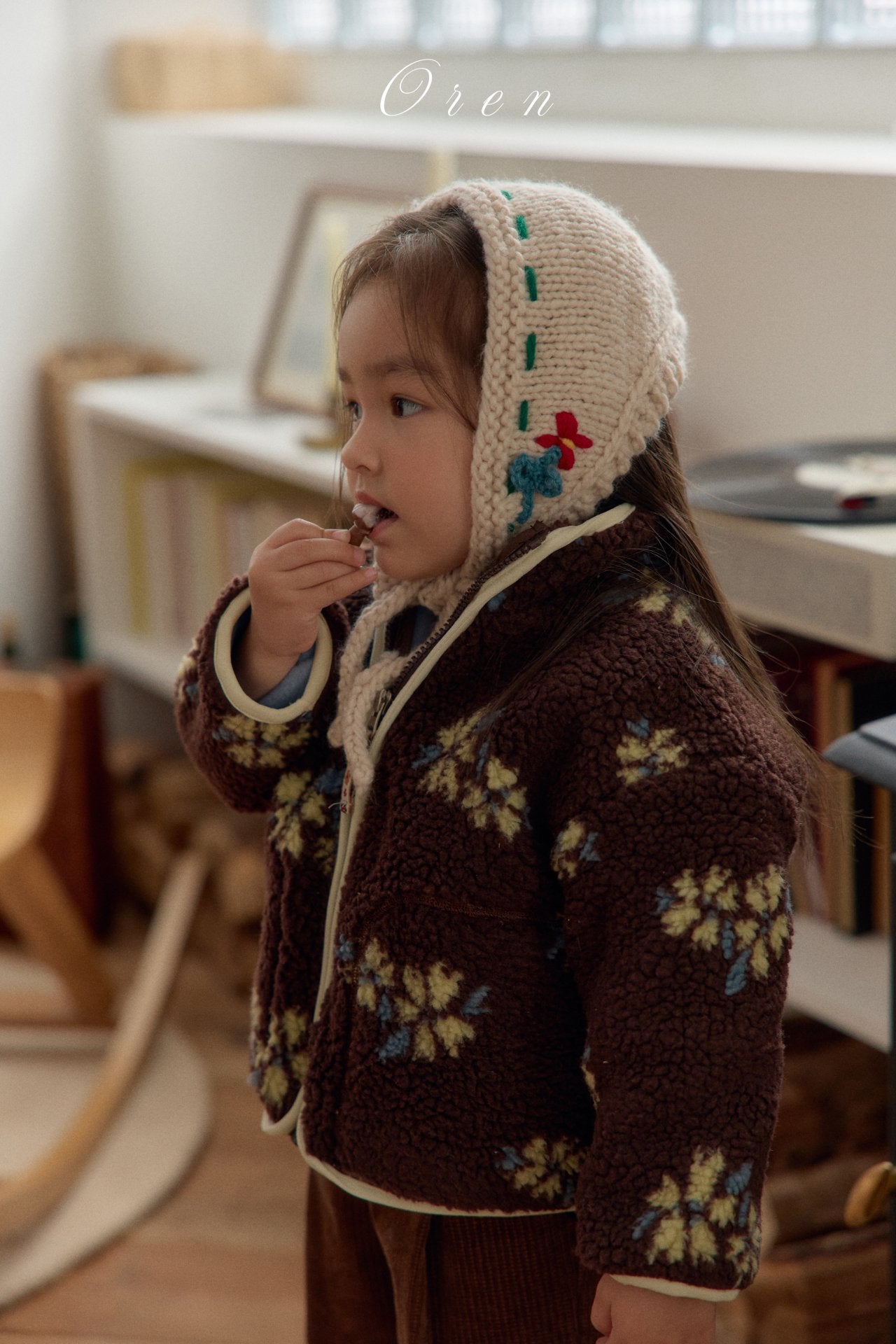 (予約)OREN / Melo Flower Dumble Jumper