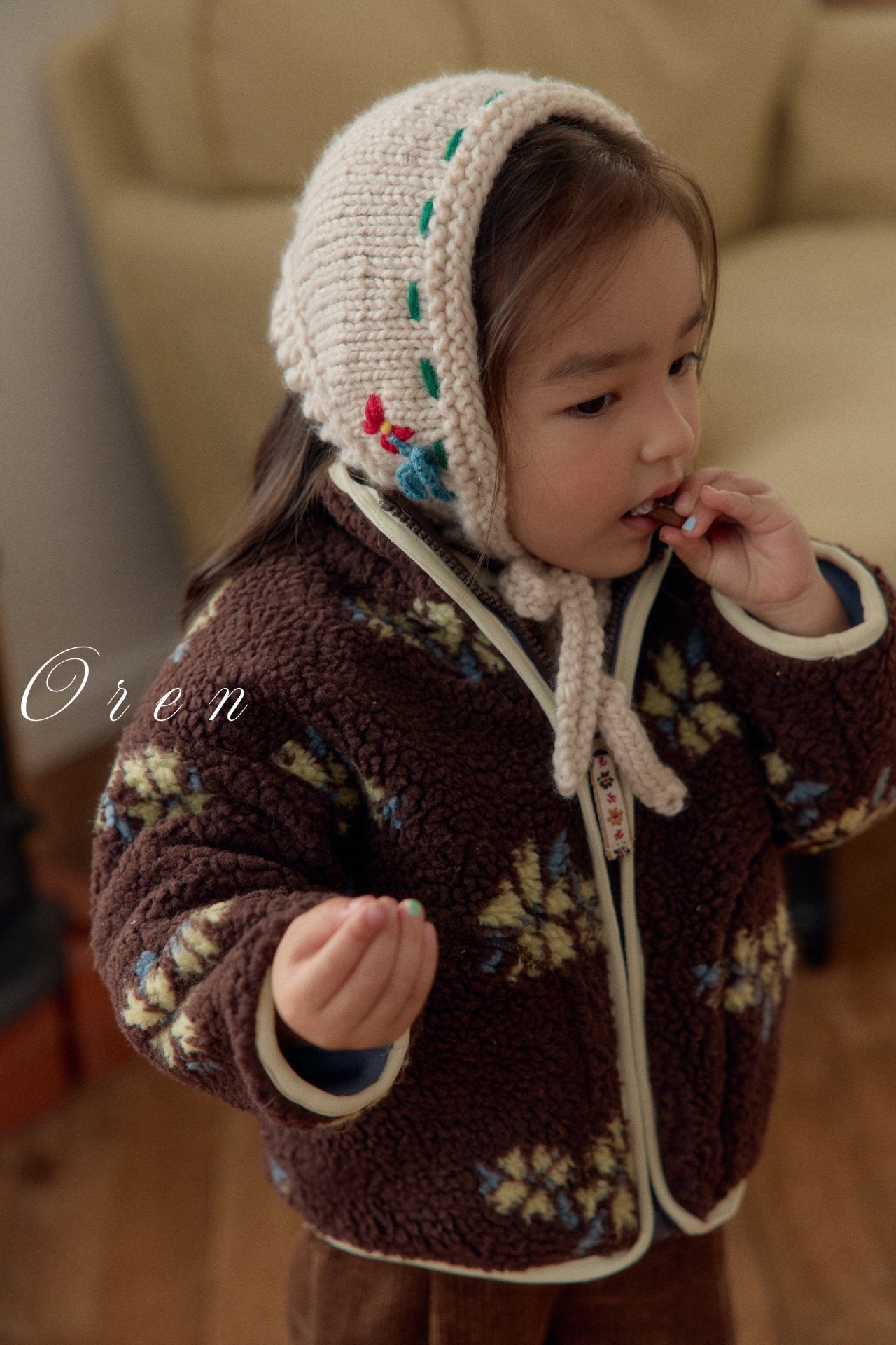 (予約)OREN / Melo Flower Dumble Jumper