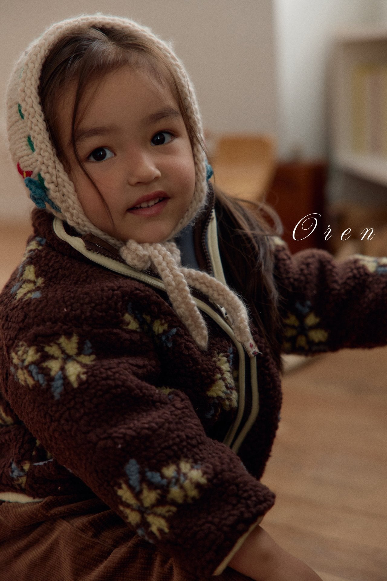 (予約)OREN / Melo Flower Dumble Jumper