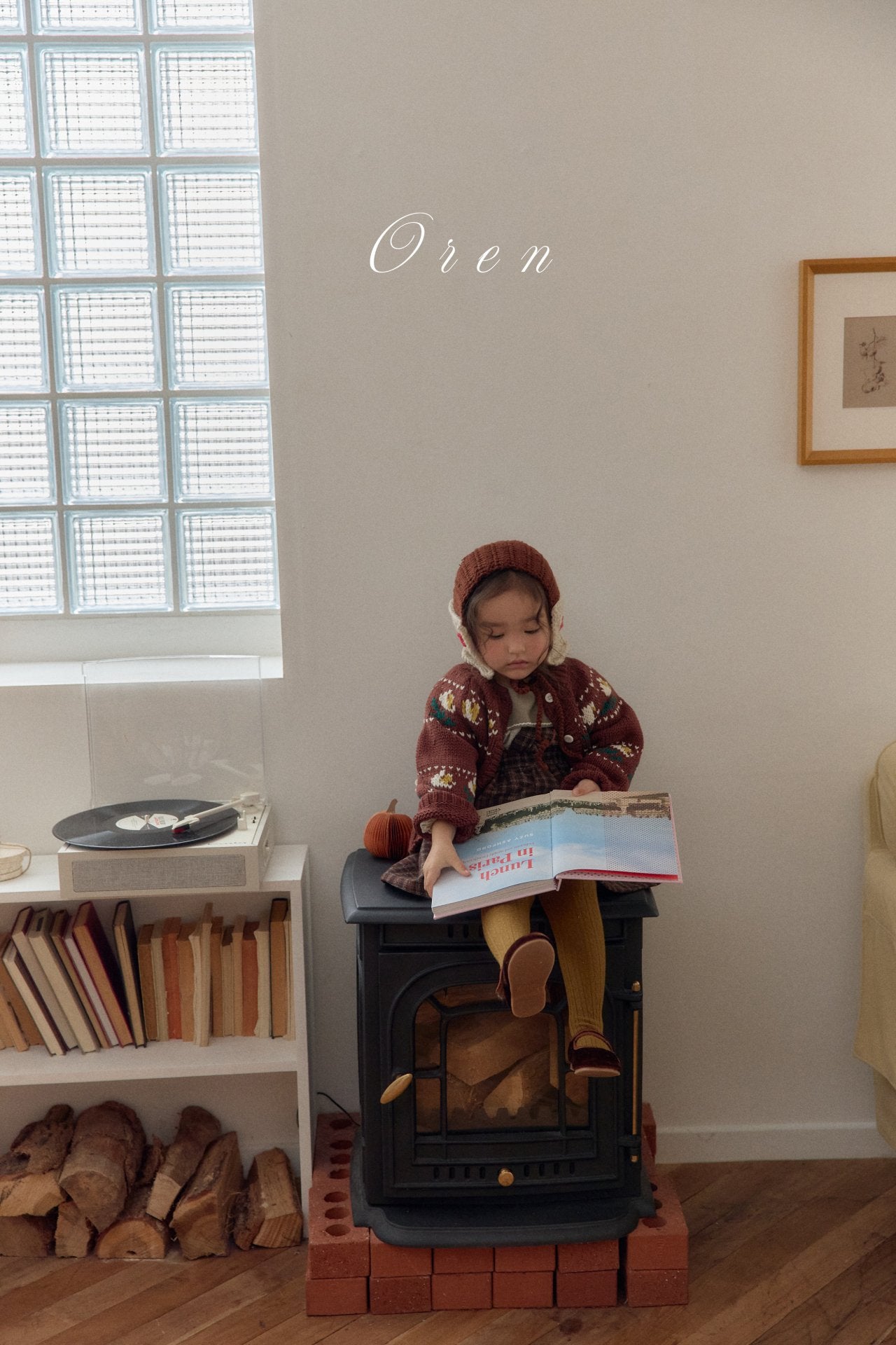 (予約)OREN / Belotti Flower Knit Cardigan