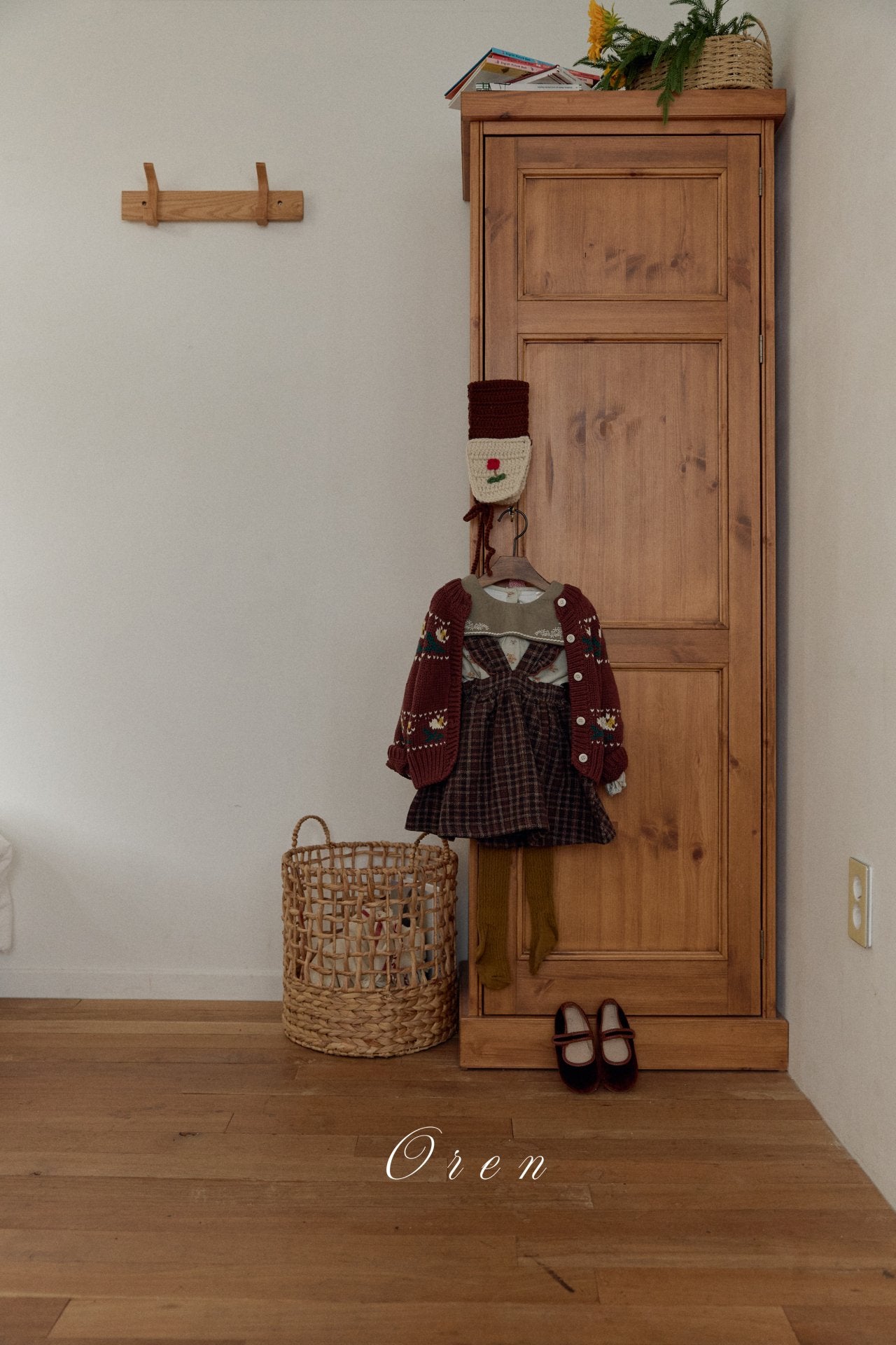 (予約)OREN / Belotti Flower Knit Cardigan