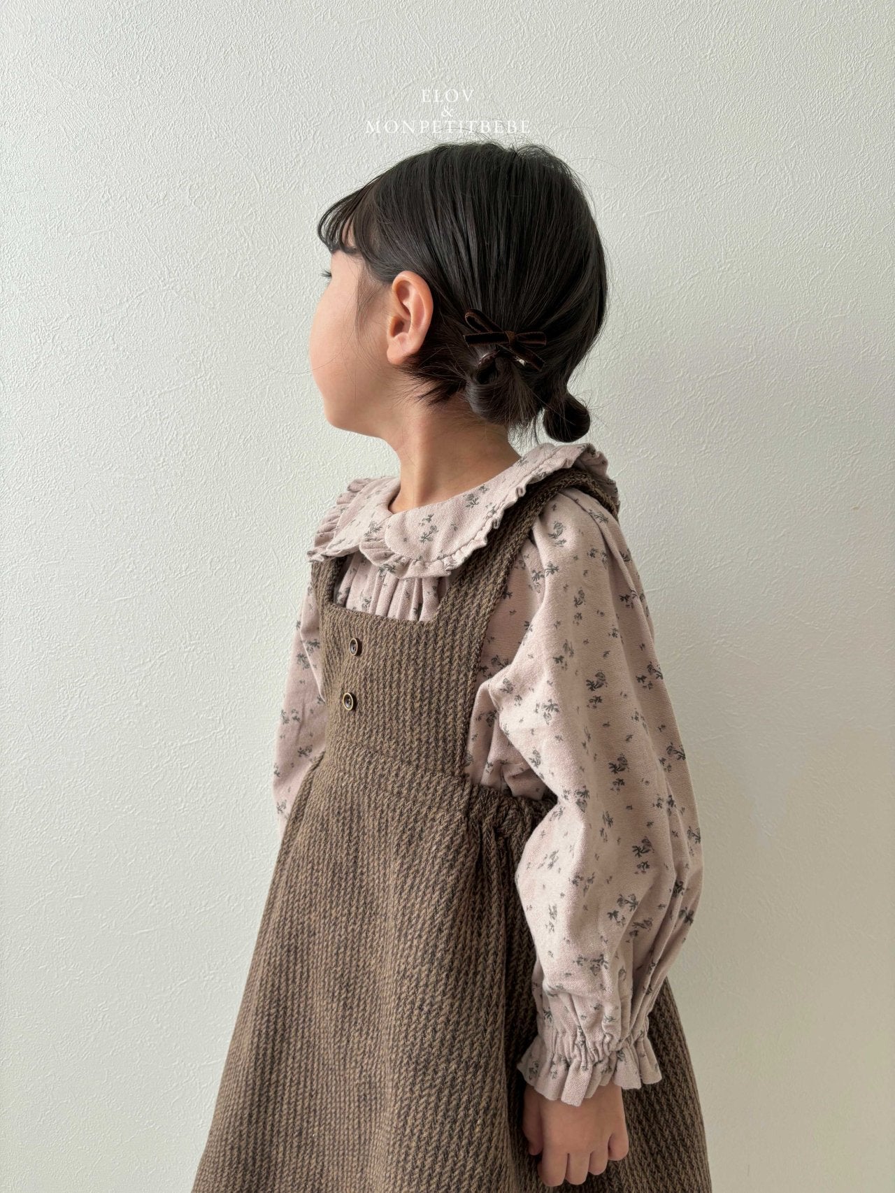 (予約) mon petit bebe / Rua frill blouse