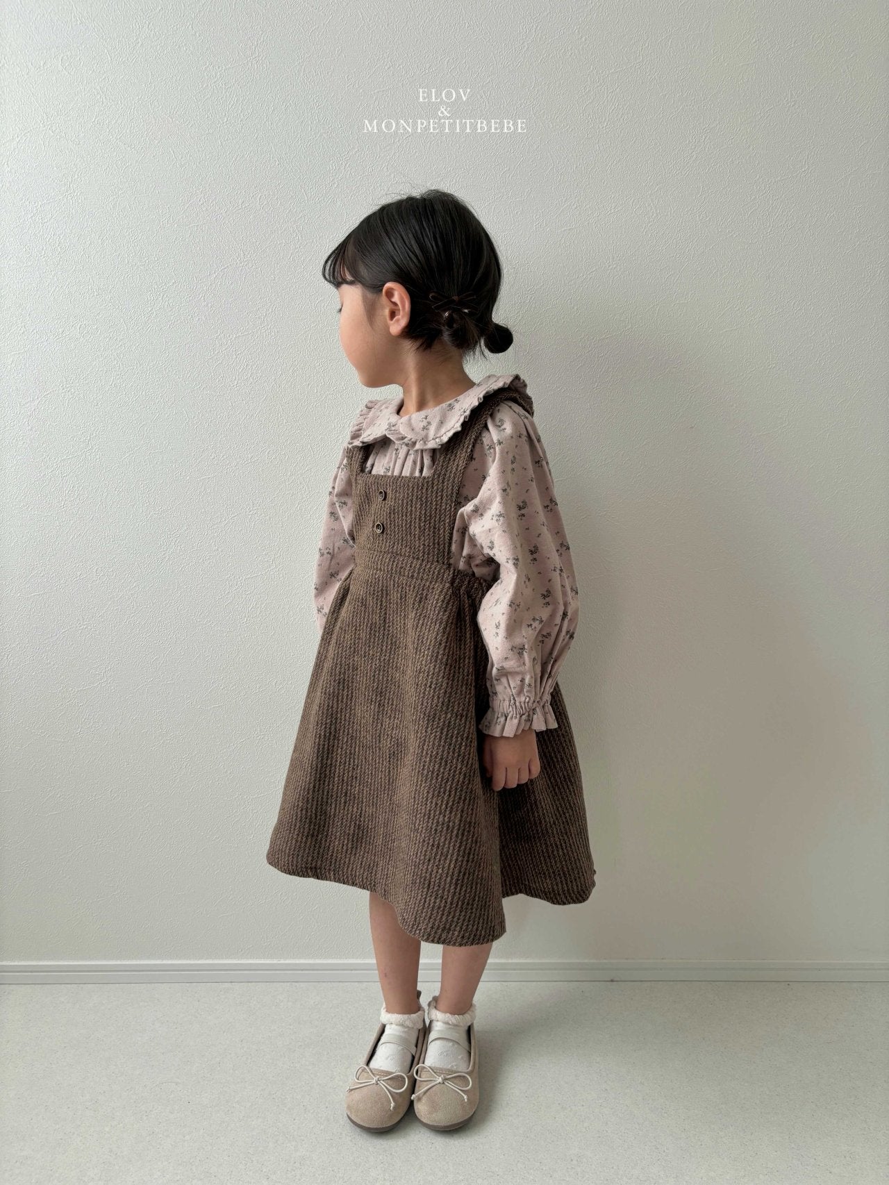 (予約) mon petit bebe / Rua frill blouse