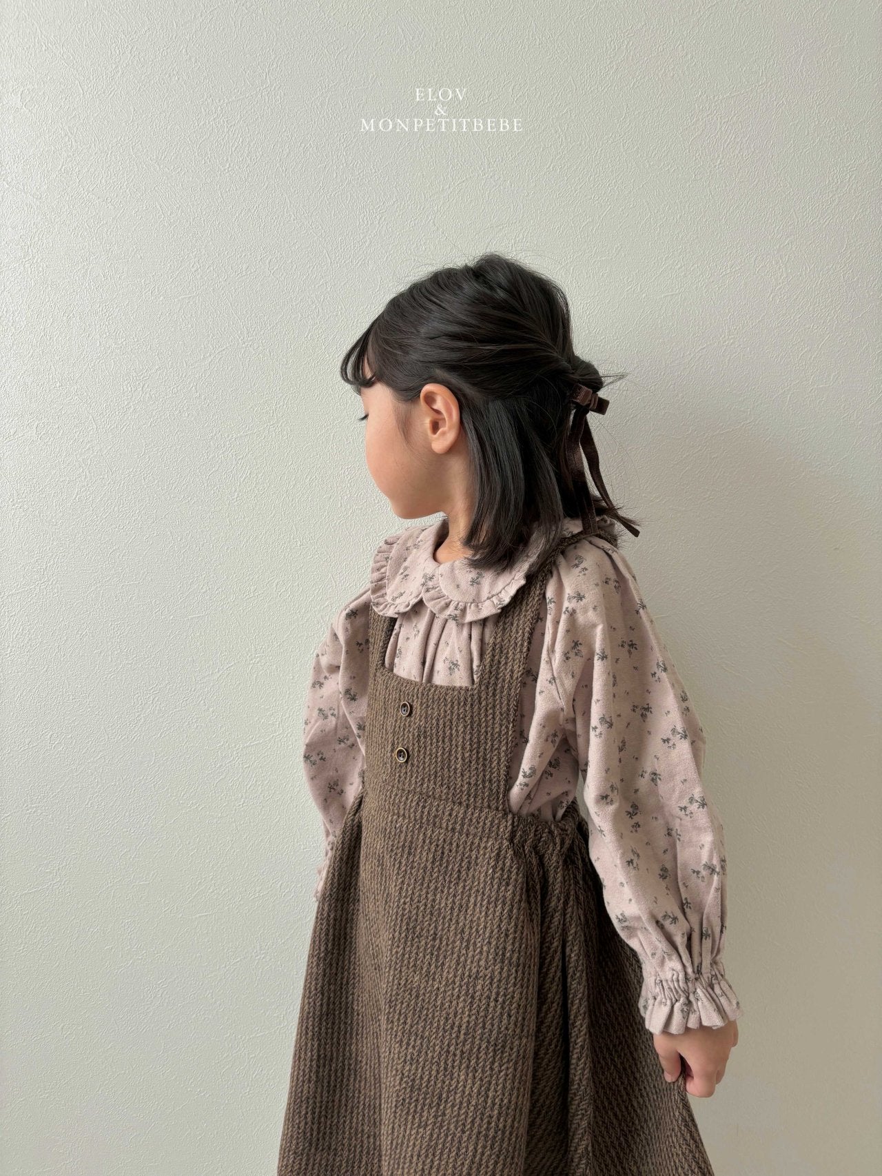 (予約) mon petit bebe / Rua frill blouse