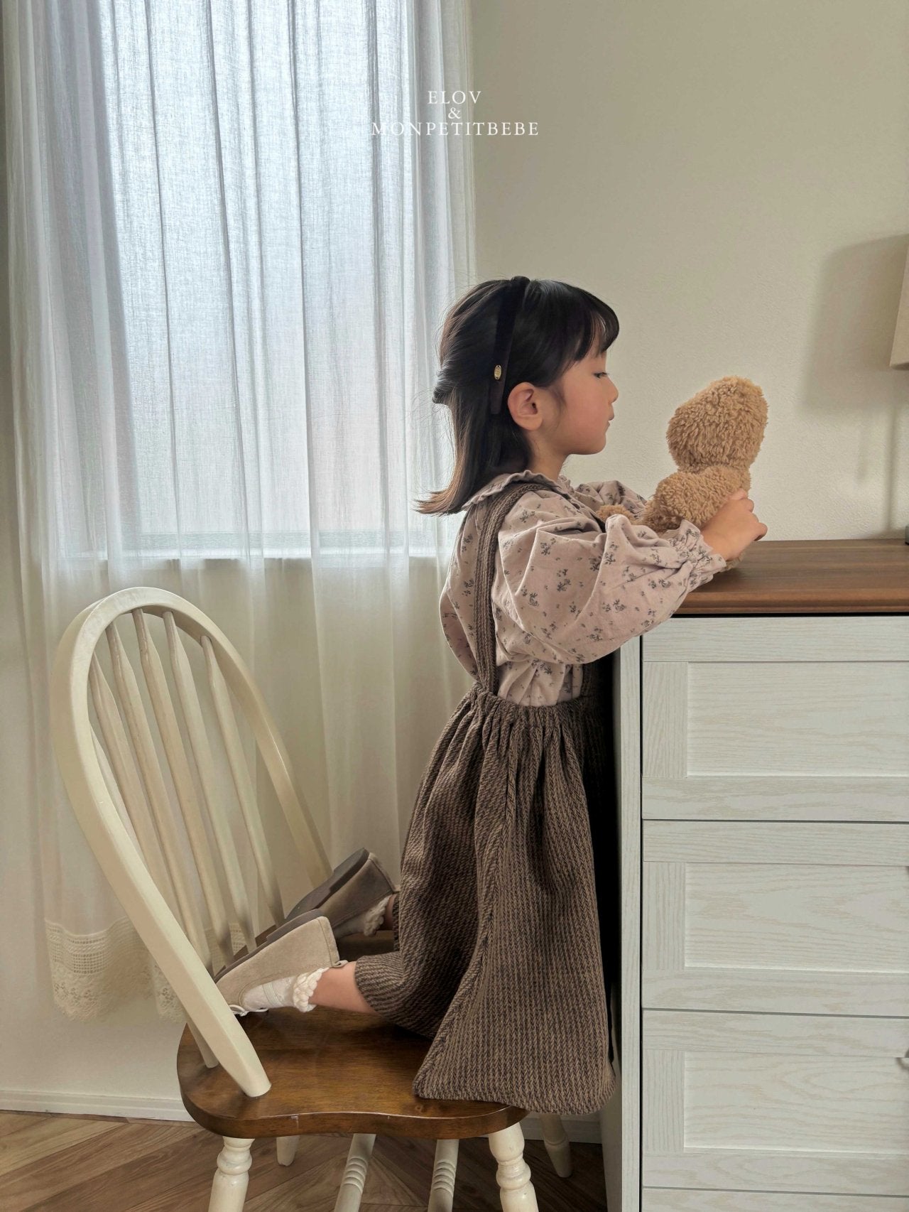 (予約) mon petit bebe / Rua frill blouse