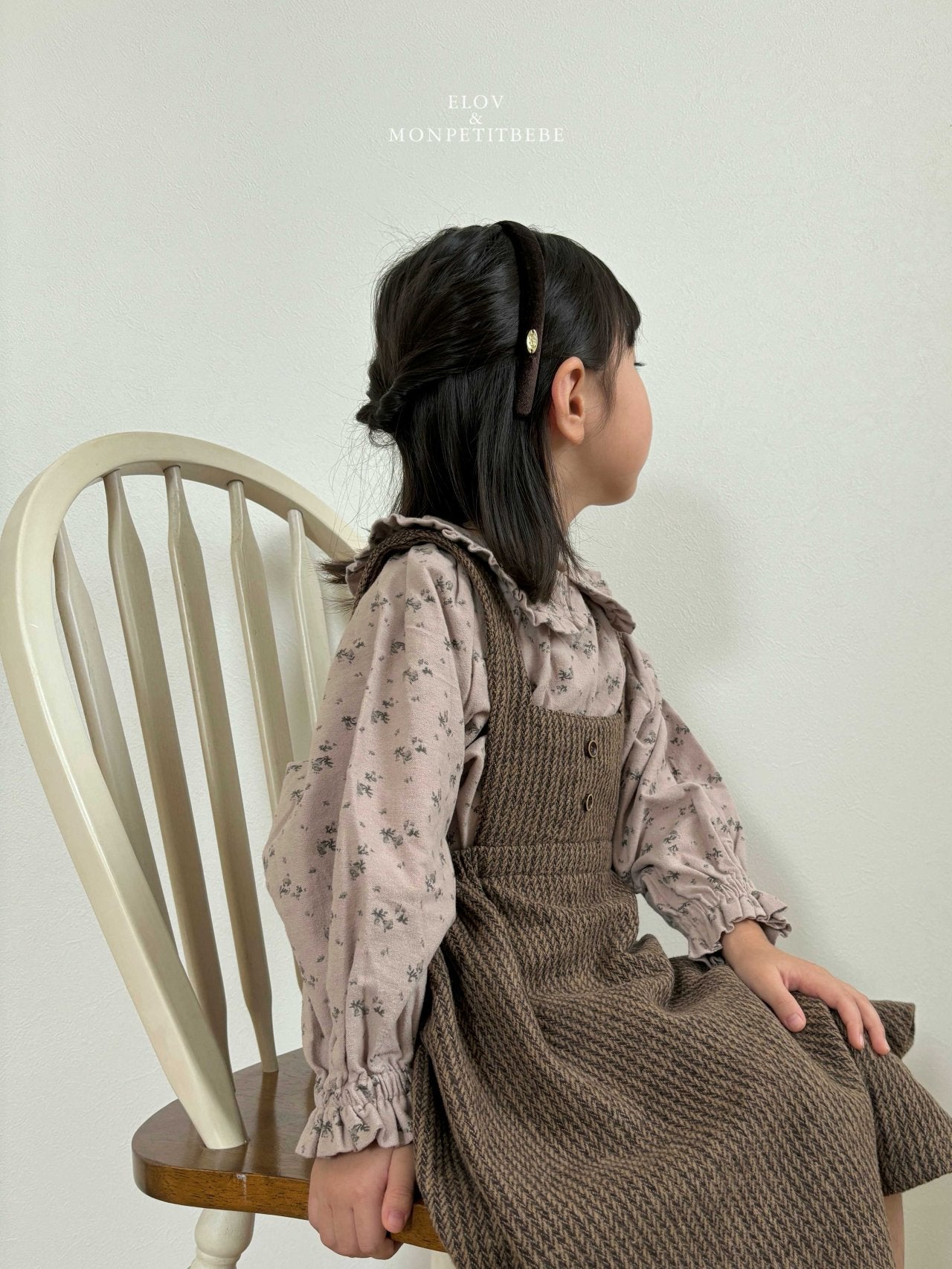 (予約) mon petit bebe / Rua frill blouse