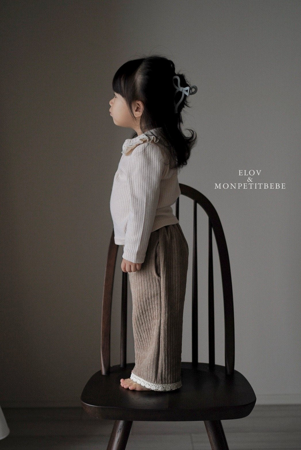 (予約) mon petit bebe /  Lumiel cara t-shirt