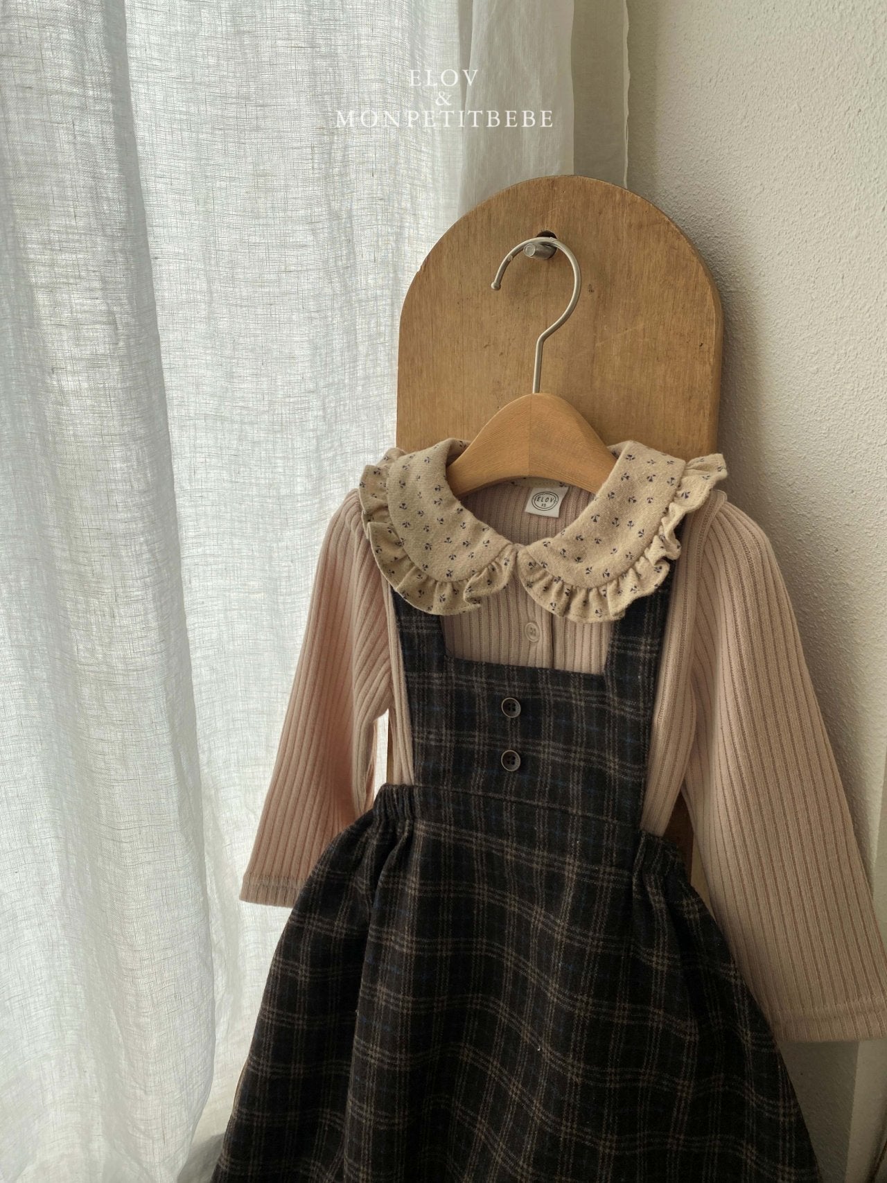(予約) mon petit bebe /  Lumiel cara t-shirt