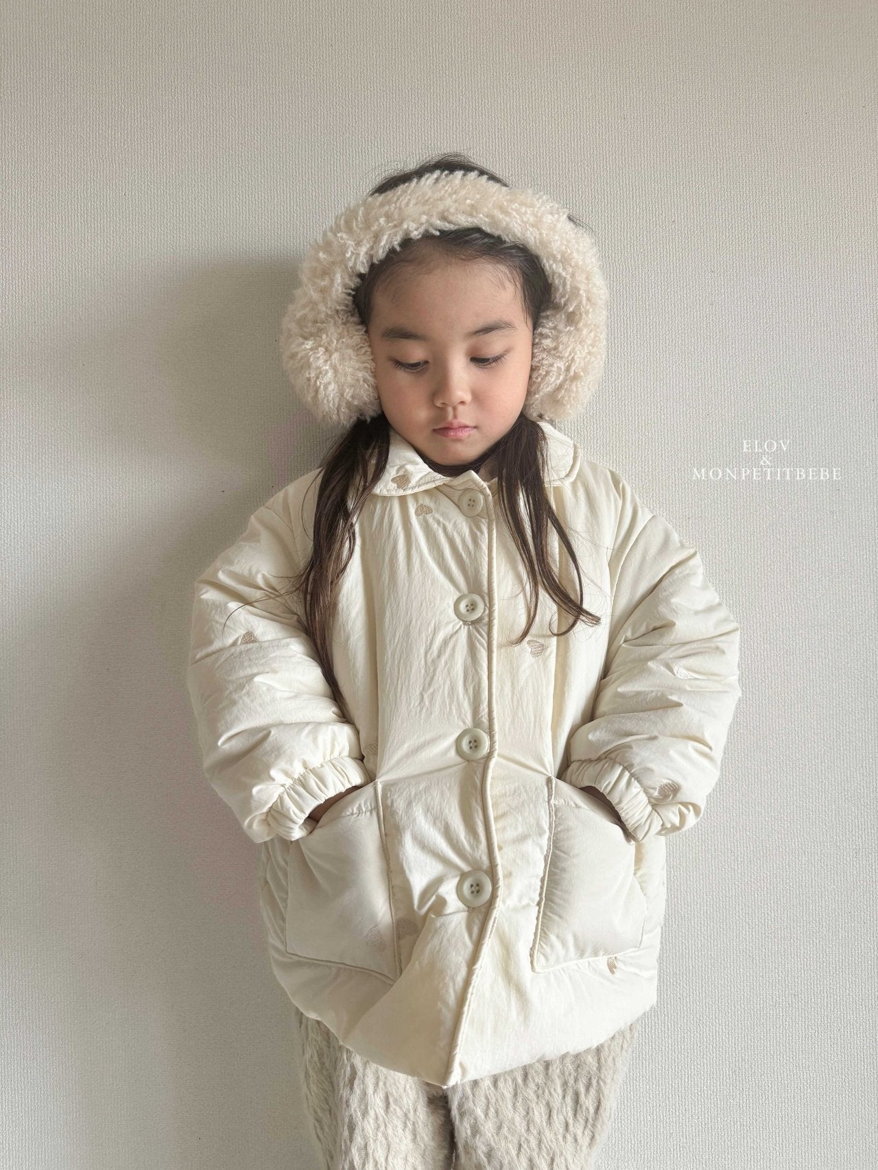 (予約) mon petit bebe /  ELLA embroidery jumper