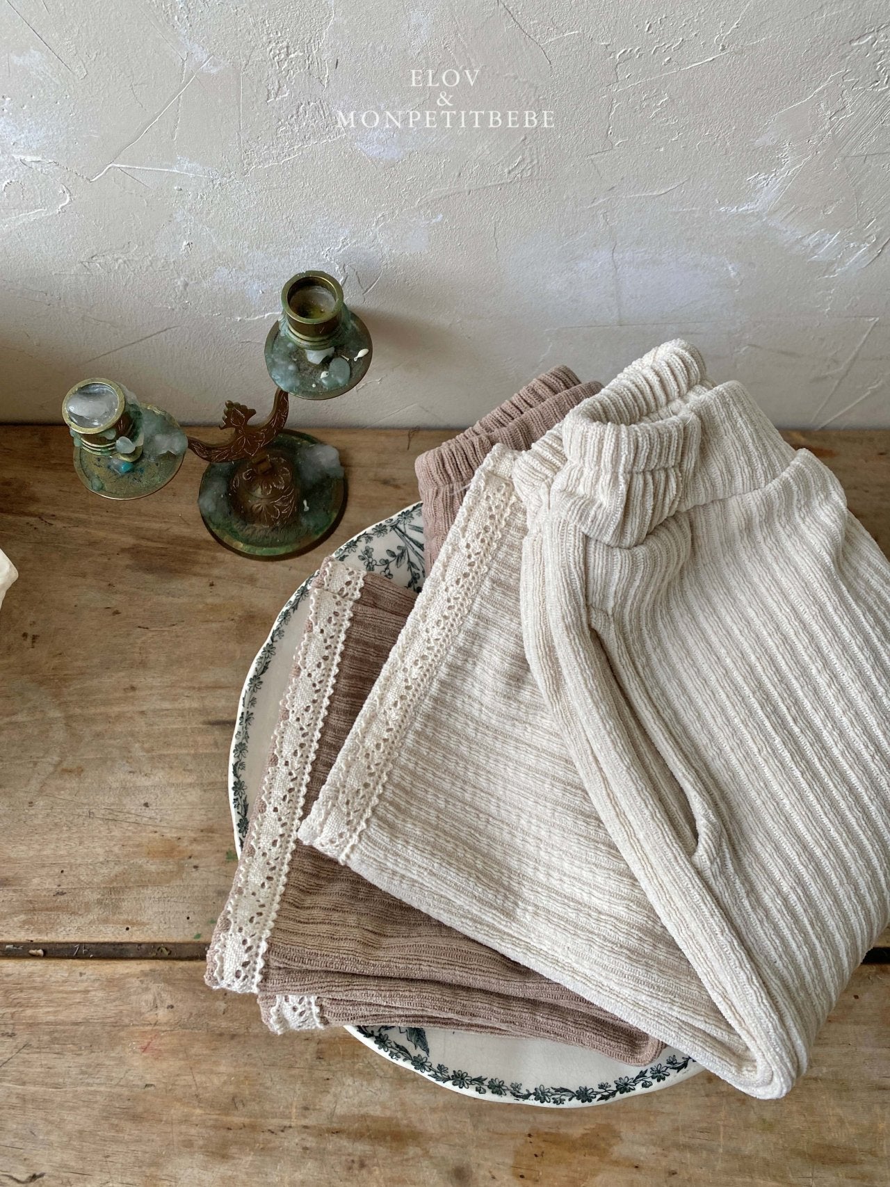 (予約) mon petit bebe / Sellen pants
