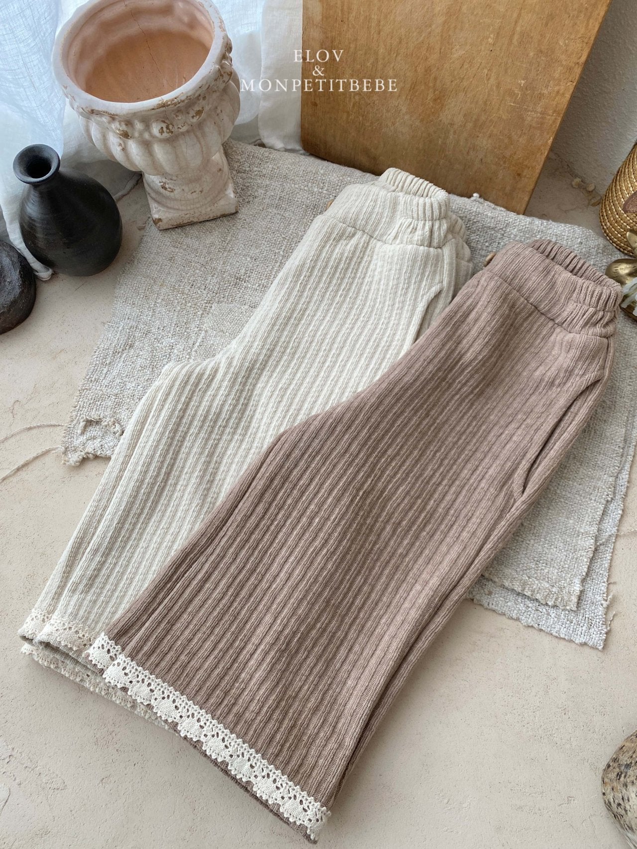 (予約) mon petit bebe / Sellen pants