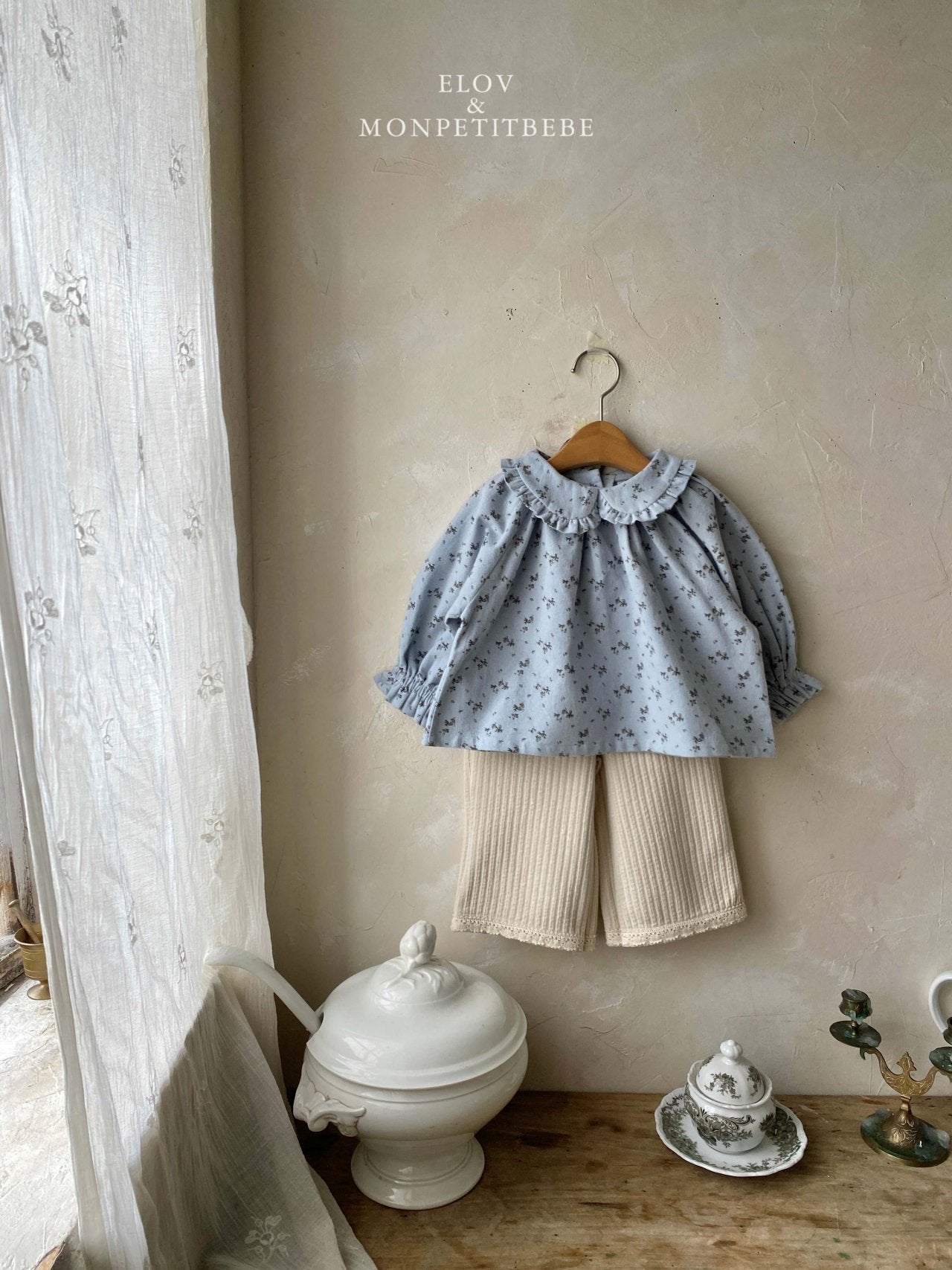 (予約) mon petit bebe / Sellen pants