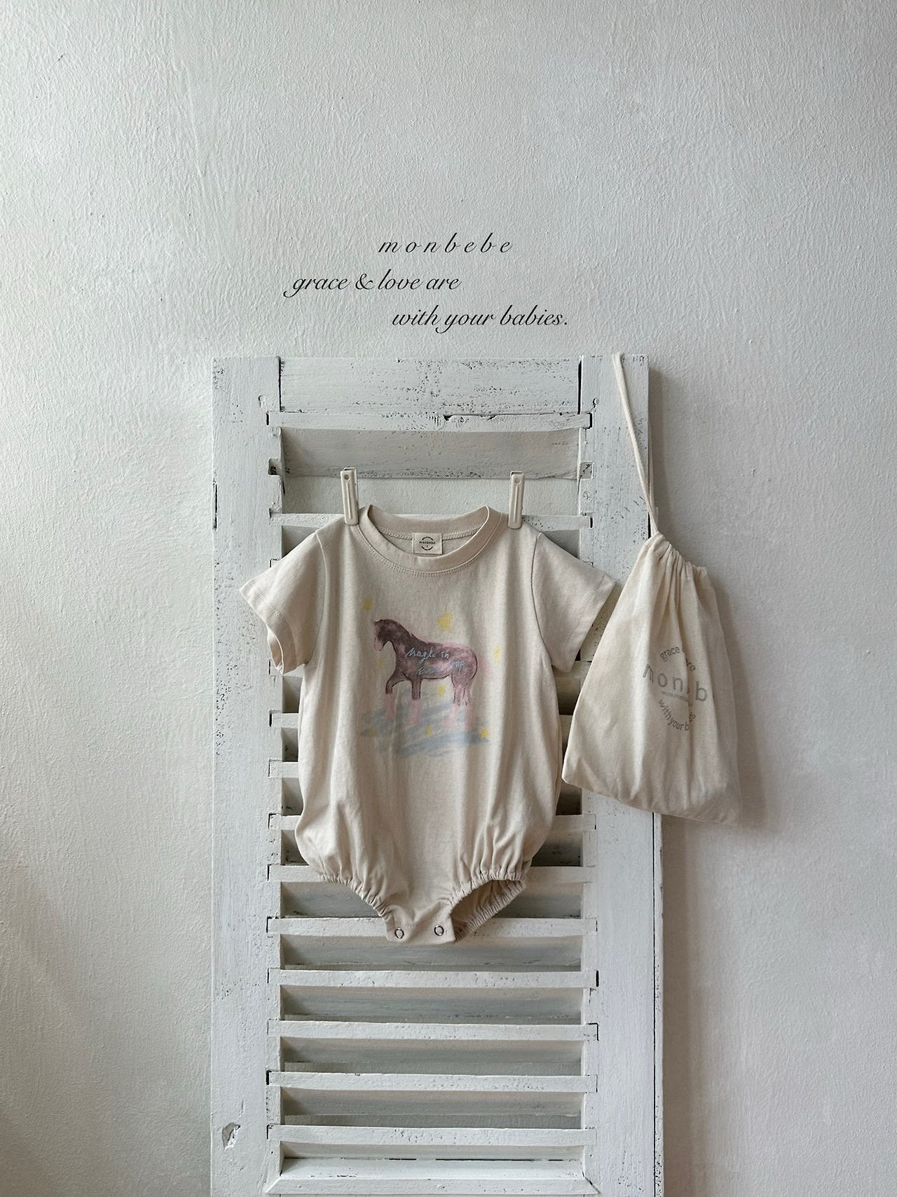 (予約) monbebe / Magic Snap Suit