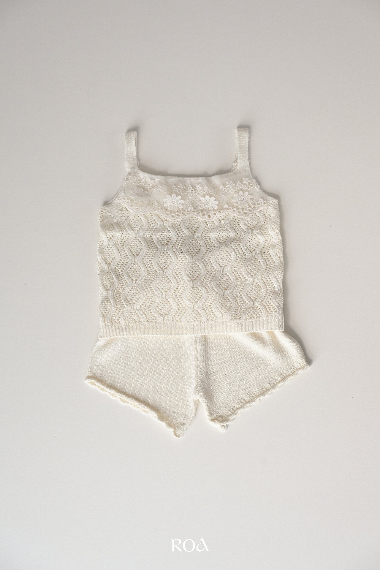 (予約) Roa / Pony Knit Shorts Set