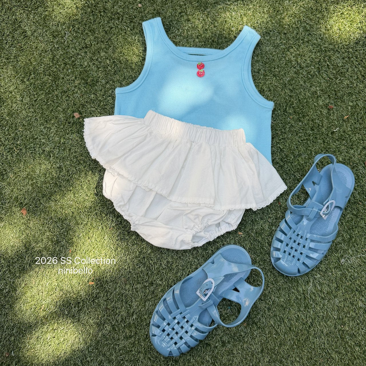 (予約) ninibello / Bubble Pop Skirt Bloomer