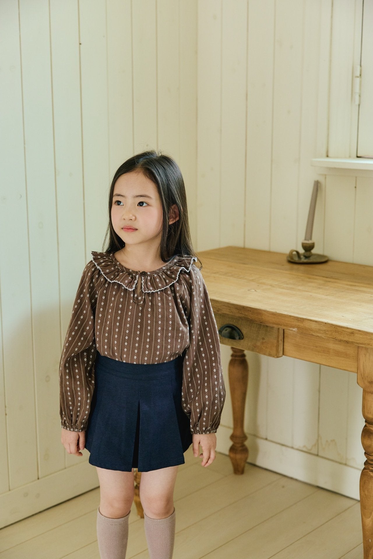 <予約>mon Atelier / Pico Blouse