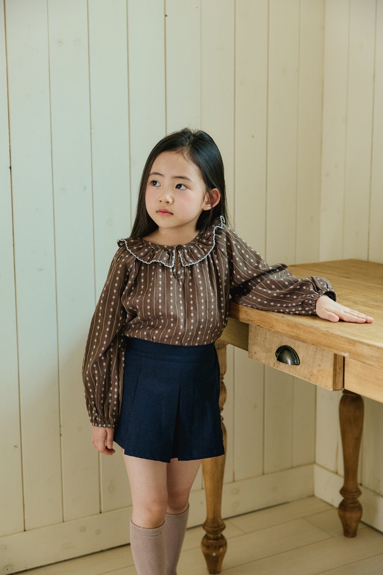 <予約>mon Atelier / Pico Blouse