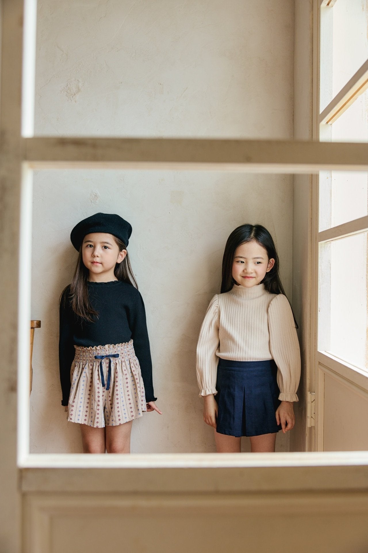 <予約>mon Atelier / Frill Knit Top