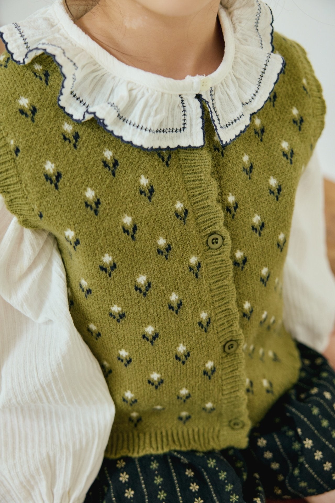 <予約>mon Atelier / Tulip Vest