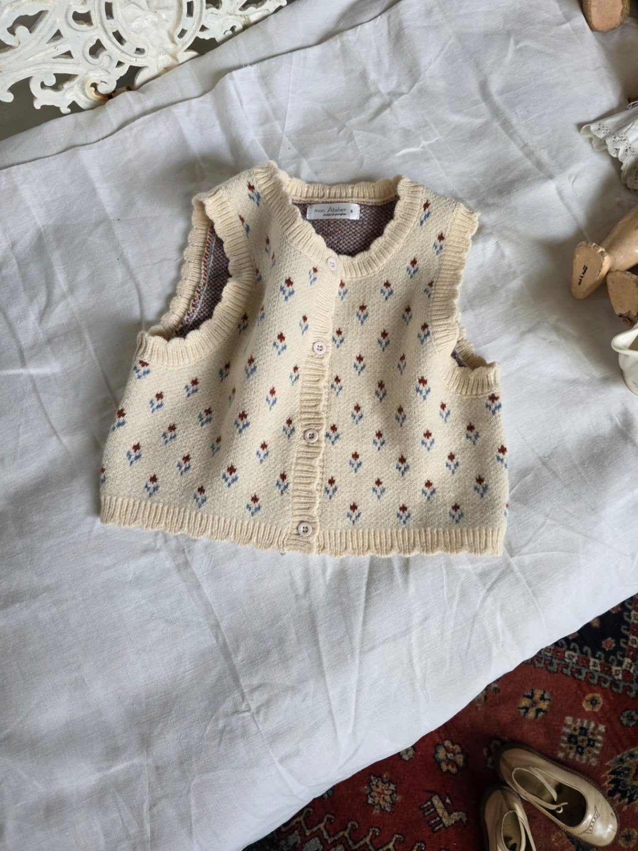 <予約>mon Atelier / Tulip Vest