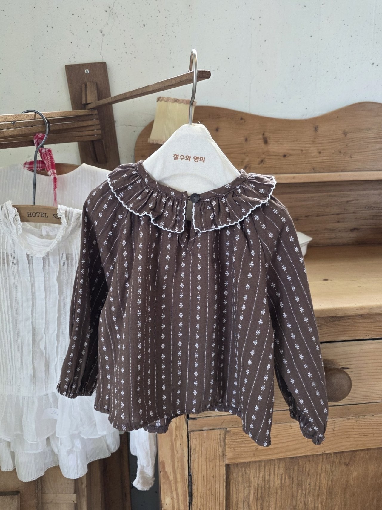 <予約>mon Atelier / Pico Blouse
