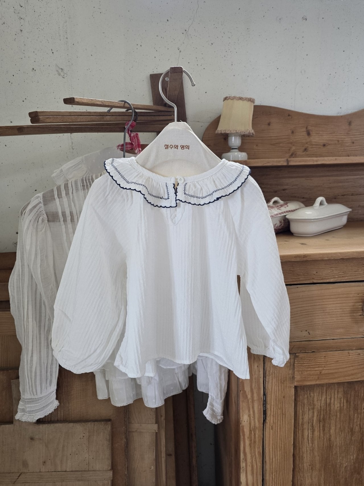 <予約>mon Atelier / Pico Blouse
